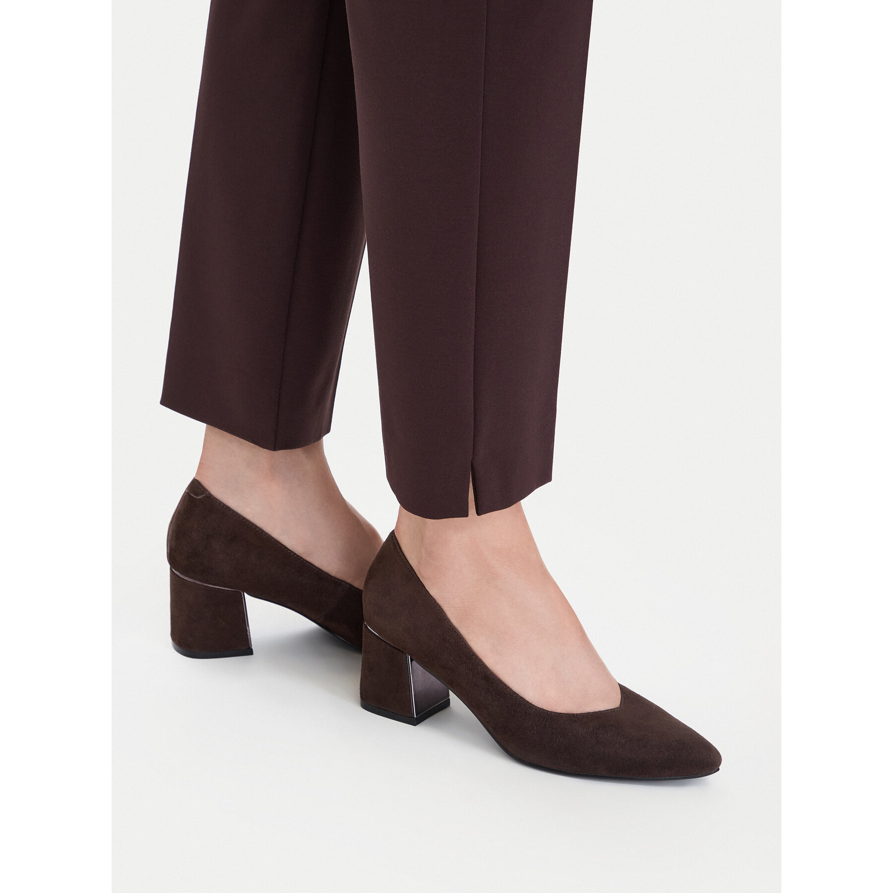 Pantofi pumps Lasocki CEO-HMS3022-4 Maro