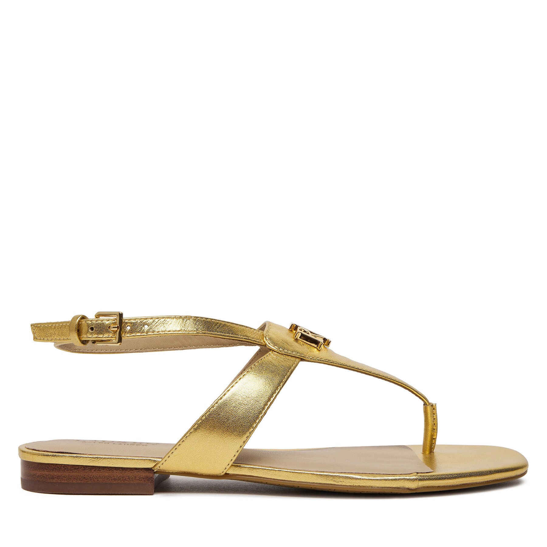 Sandále LAUREN RALPH LAUREN Everley 802959147001 Zlatá