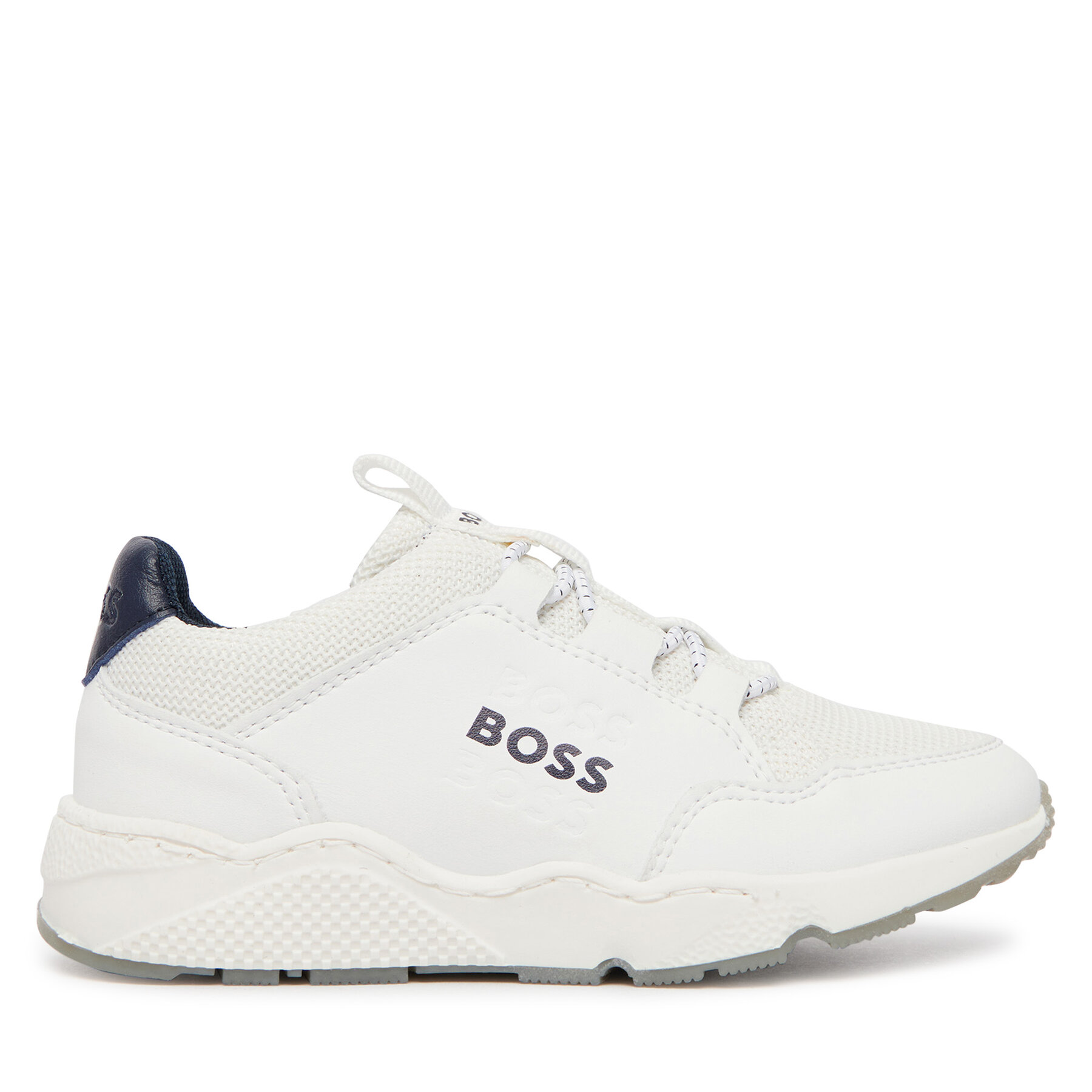 Sneakersy BOSS J52805 M Bílá
