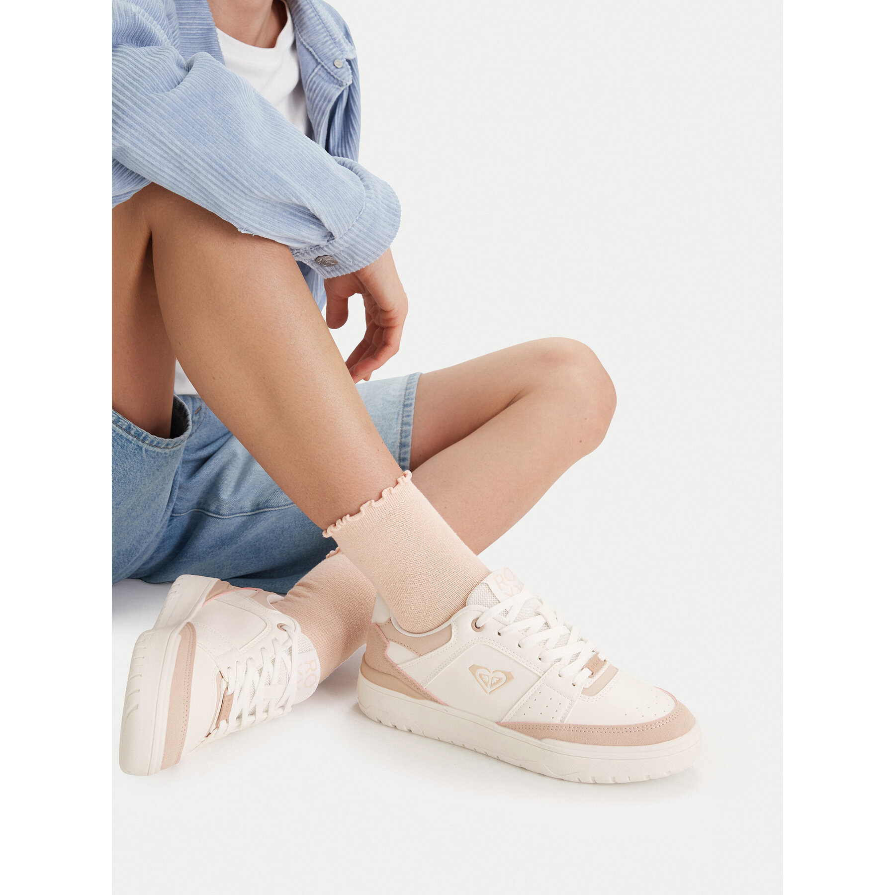 Sneakers Roxy CEO-C-R25SS05410 Alb