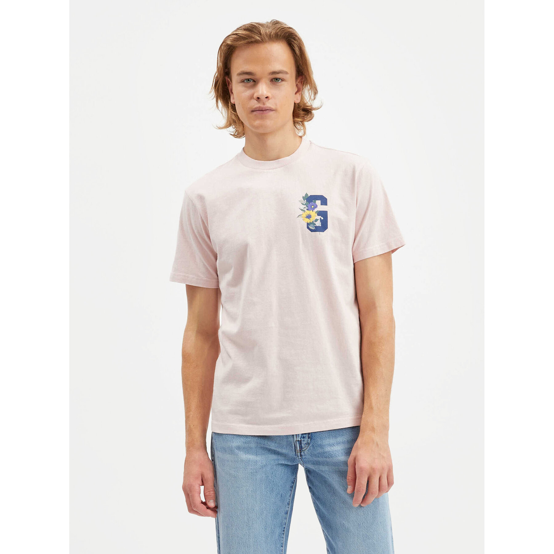 Gap T-Shirt 586480-03 Ροζ Regular Fit