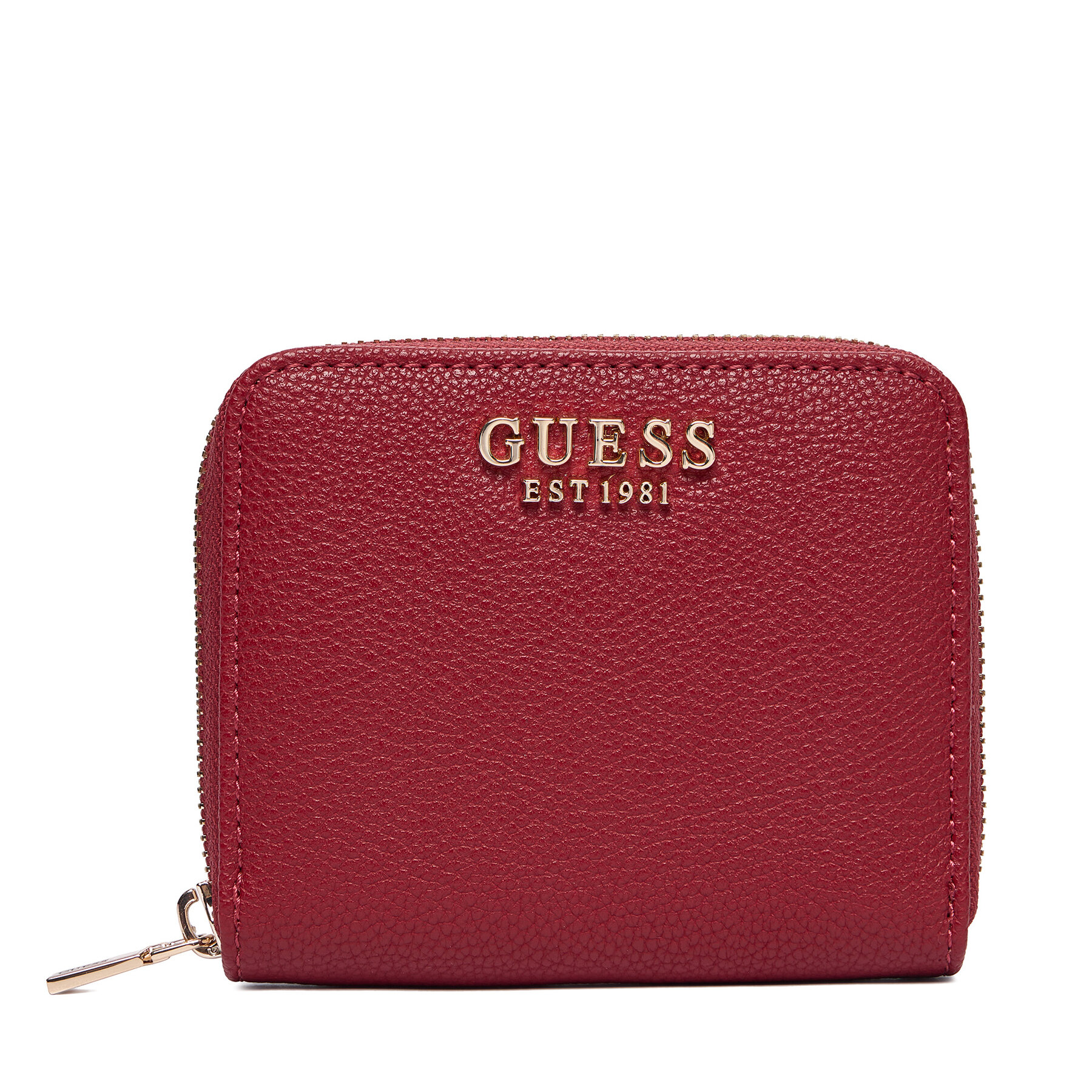Portafoglio piccolo da donna Guess Gregoria Slg SWBG85 46137 Bordeaux, Taglia OS, taglia : OS