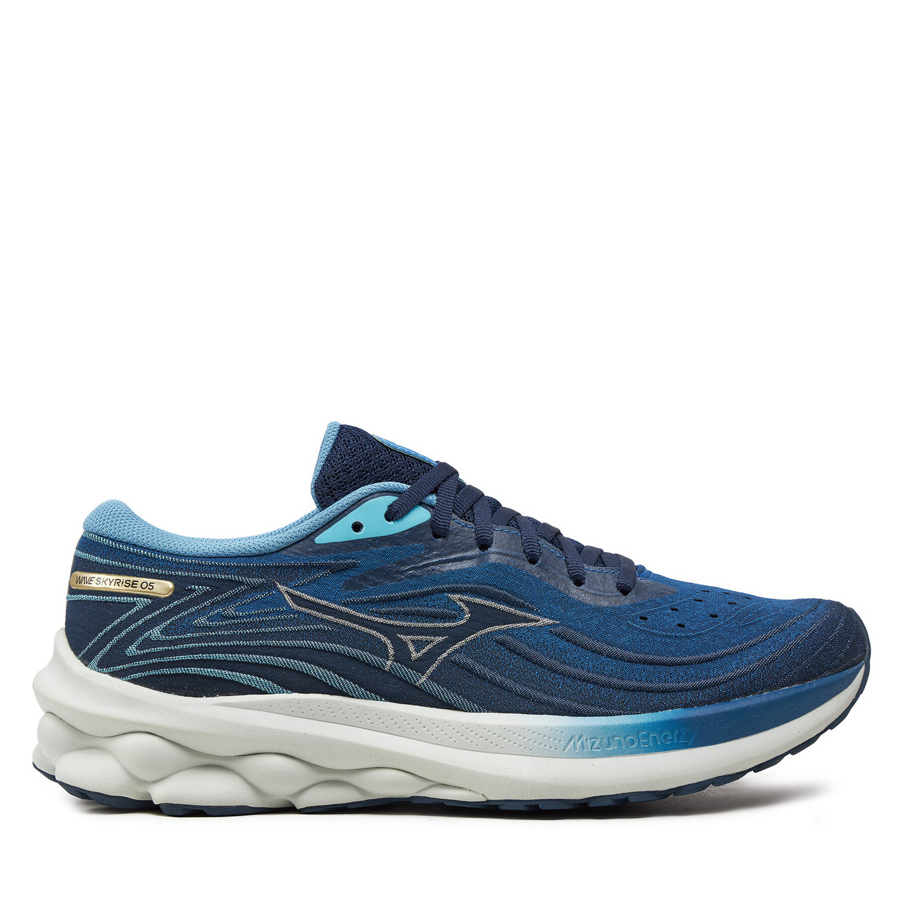 Herren Laufschuhe Mizuno, Schuhgröße 42, Schwarz, Wave Skyrise 5 J1GC2409