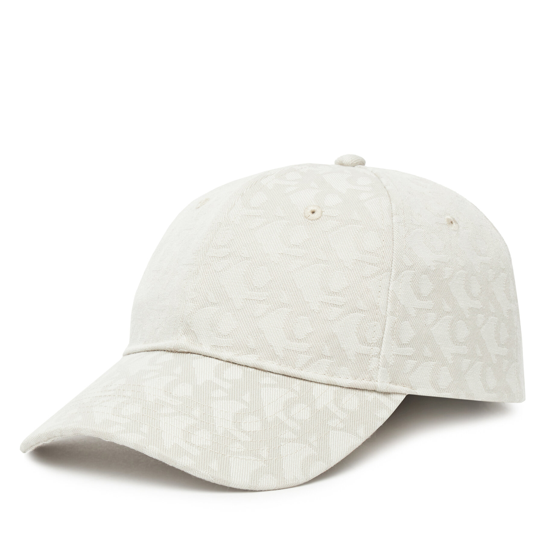 Șapcă Calvin Klein Aop 6 Panel Baseball Cap LV04K5058G Bej