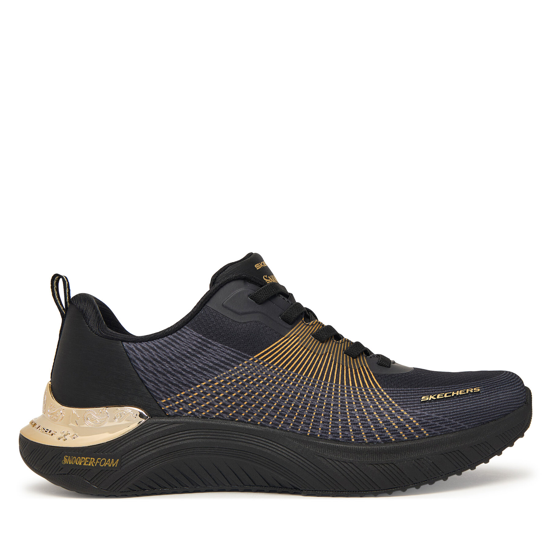 Sneakers Skechers Snoop Dogg: Snoop Ace - Cyber Walker 186025/BKGD Negru