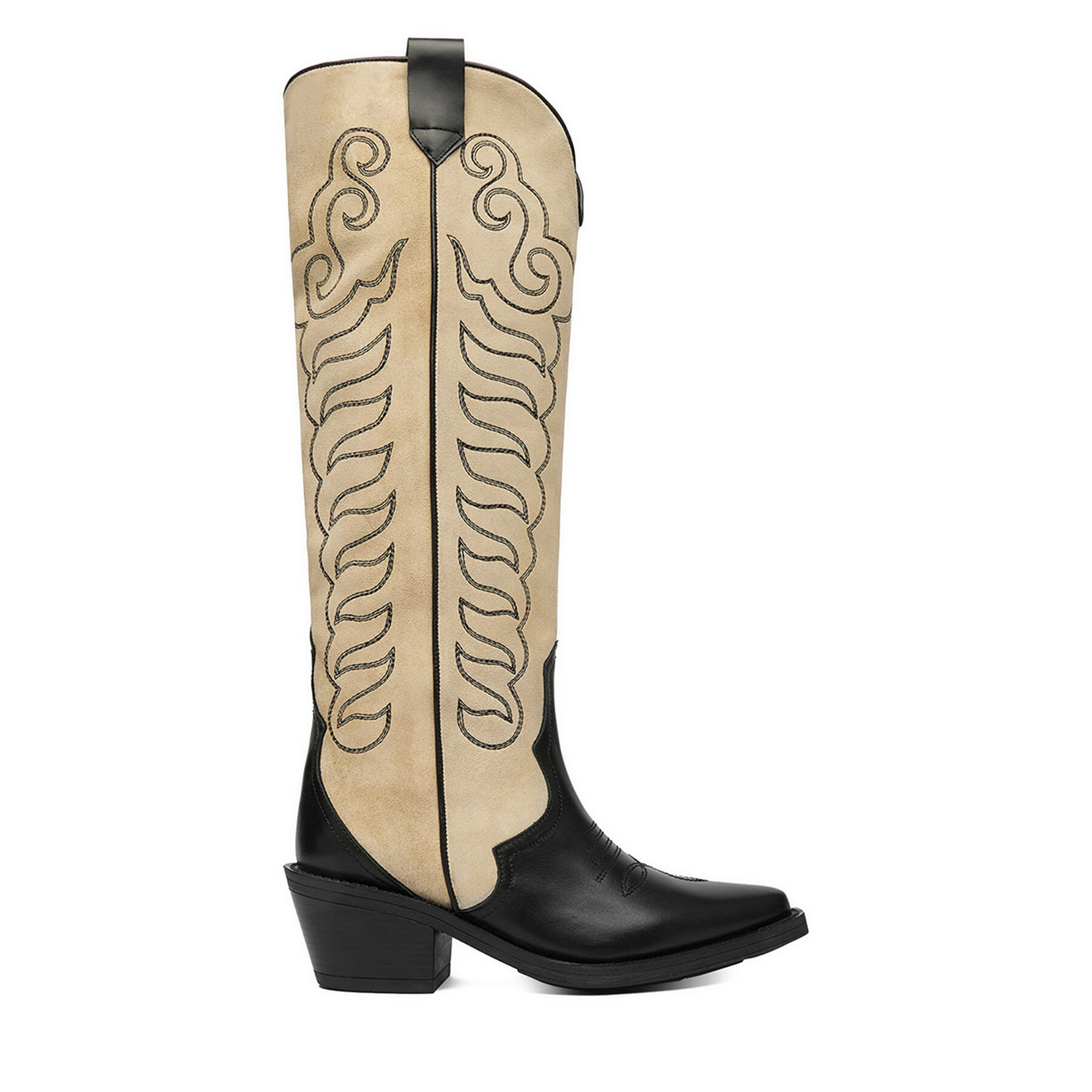 Stivali texani Badura EO-BAYLOR-5033-25 Beige