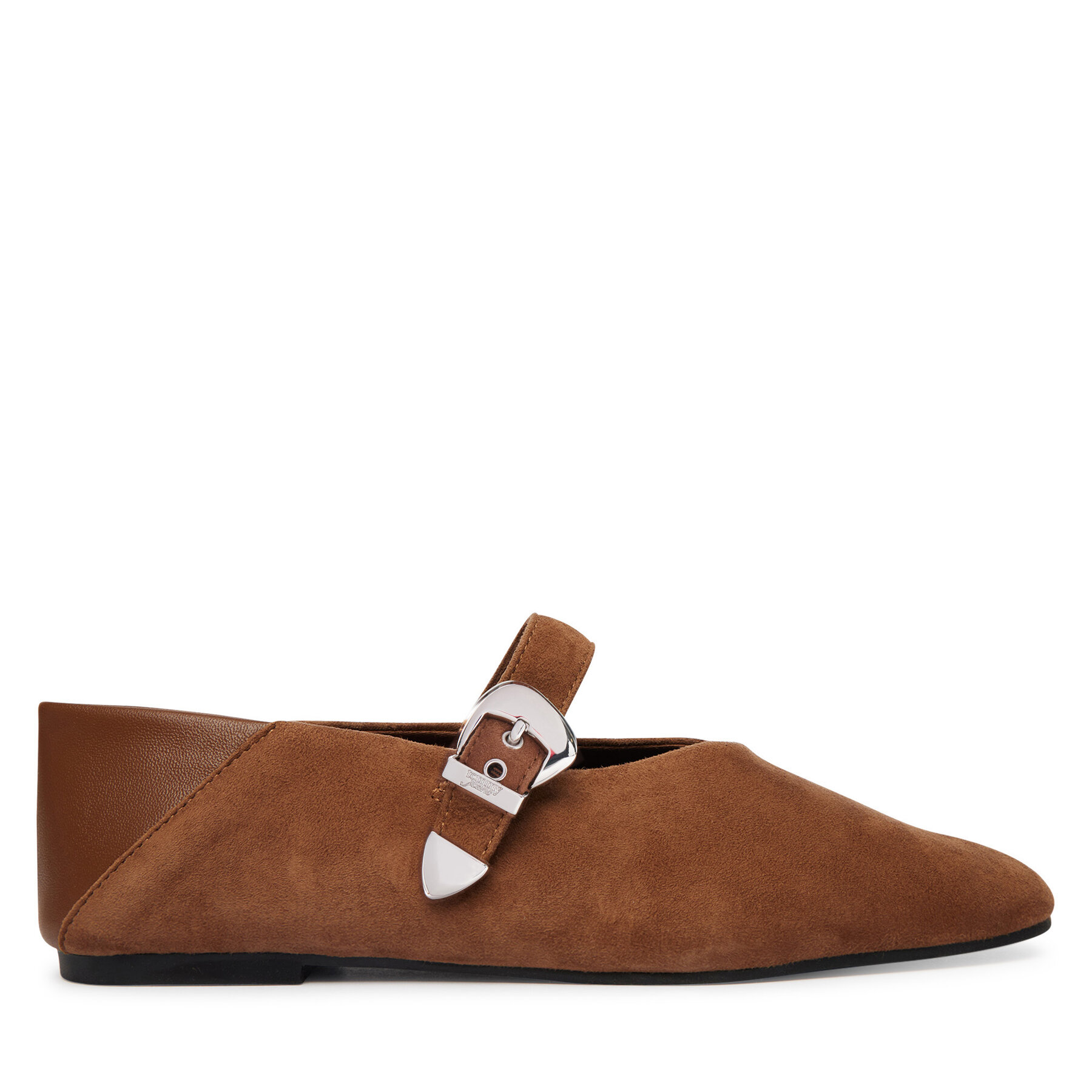 Balerini Tommy Jeans Tjw Ballerina Suede EN0EN03067 Maro