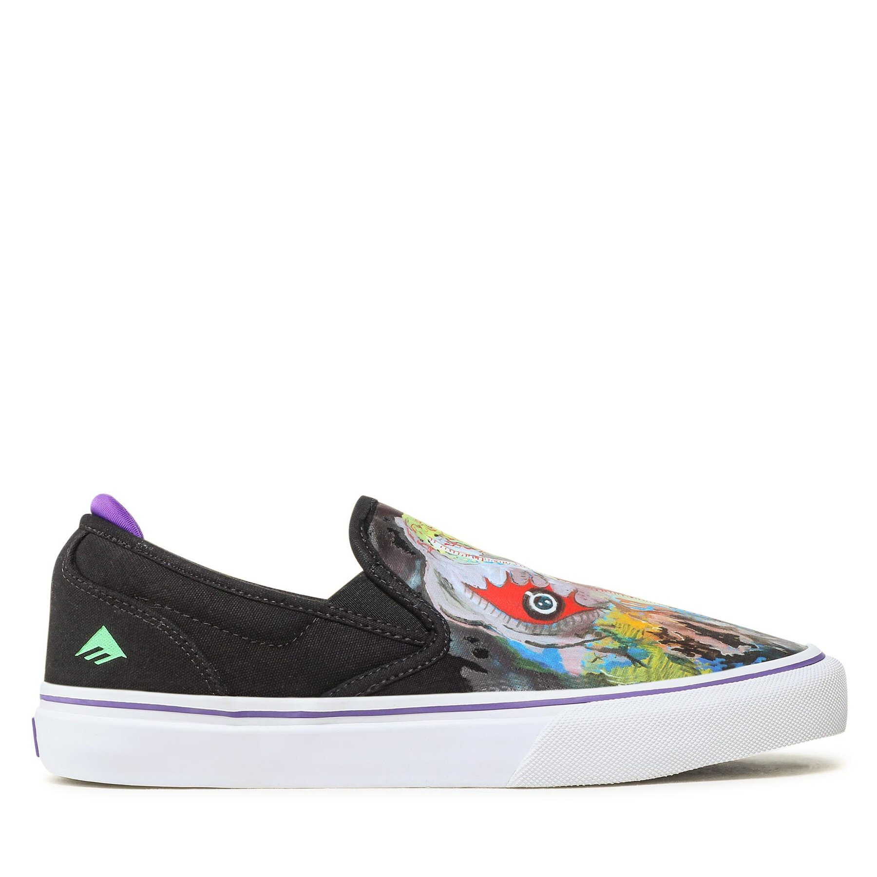 Zapatillas de tenis Emerica Wino G6 Slip-On X Dinosaur Jr. 6107000253 Negro