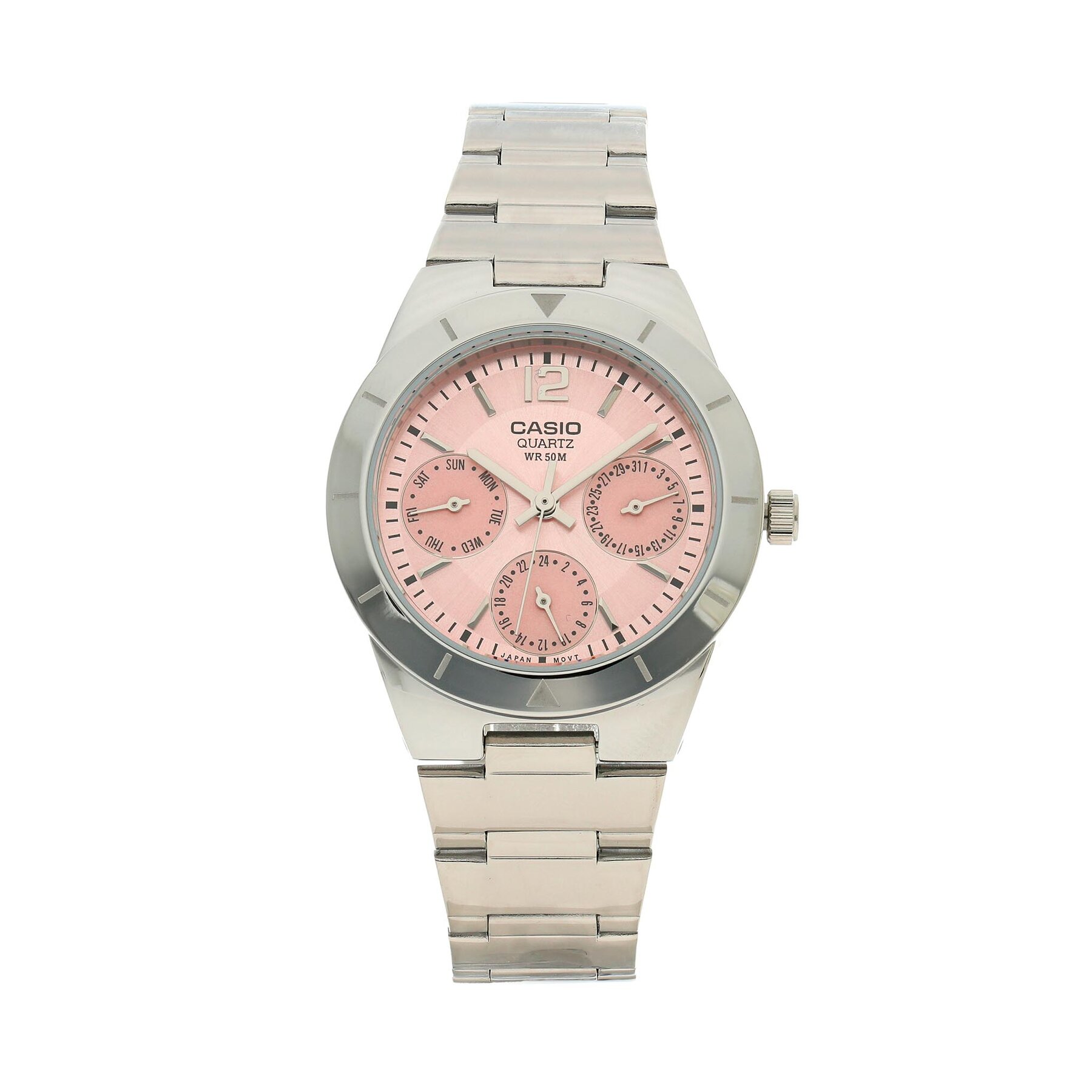 

Годинник Casio LTP-2069D-4AV Silver/Rose, Срібний
