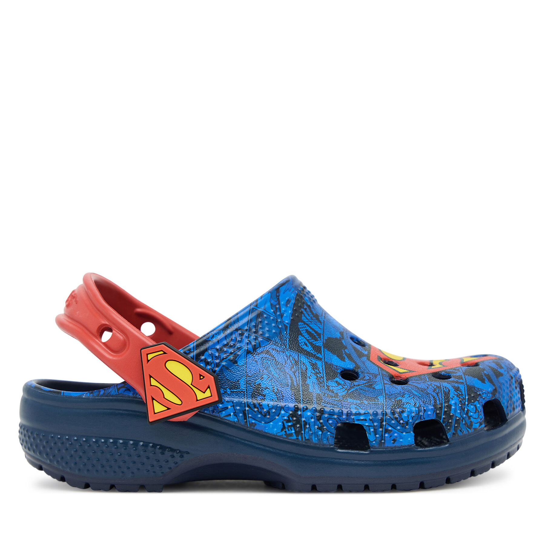 Nazouváky Crocs Superman Classic Clog 211132 Modrá