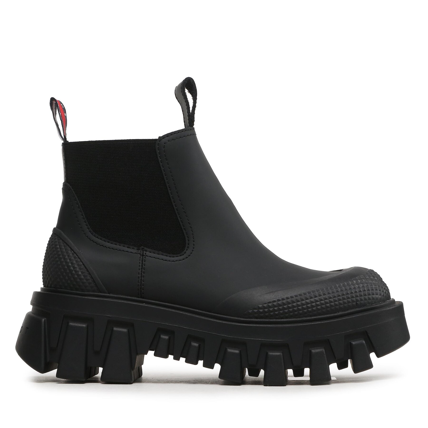 Női Bokacsizma Tommy Jeans, Méret: 38, Fekete, Tjw Rubber Rain Boot EN0EN02234