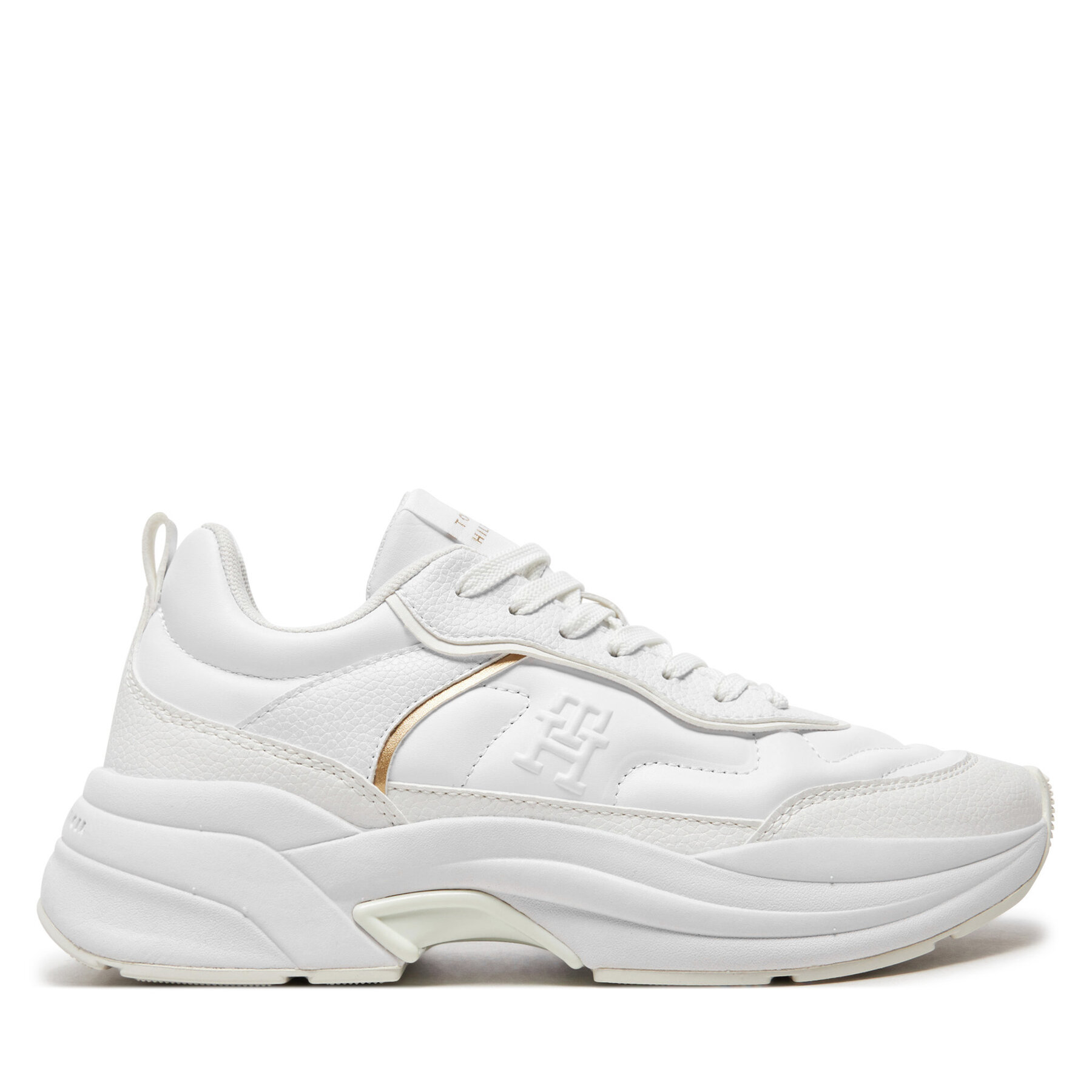 Zapatillas Tommy Hilfiger Chunky Dressy Runner FW0FW08346 Blanco