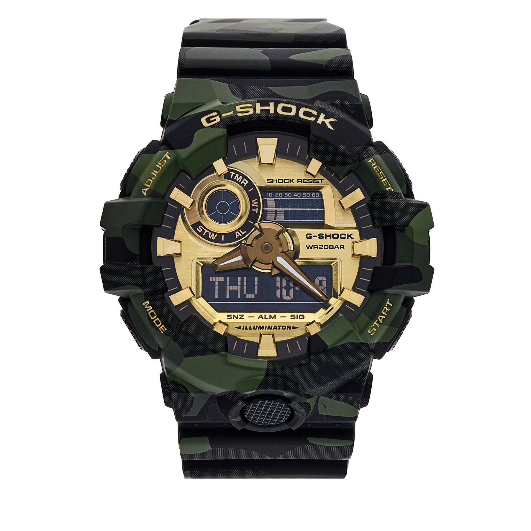 Hodinky G-Shock Original GA-700CMG-3AER Kaki