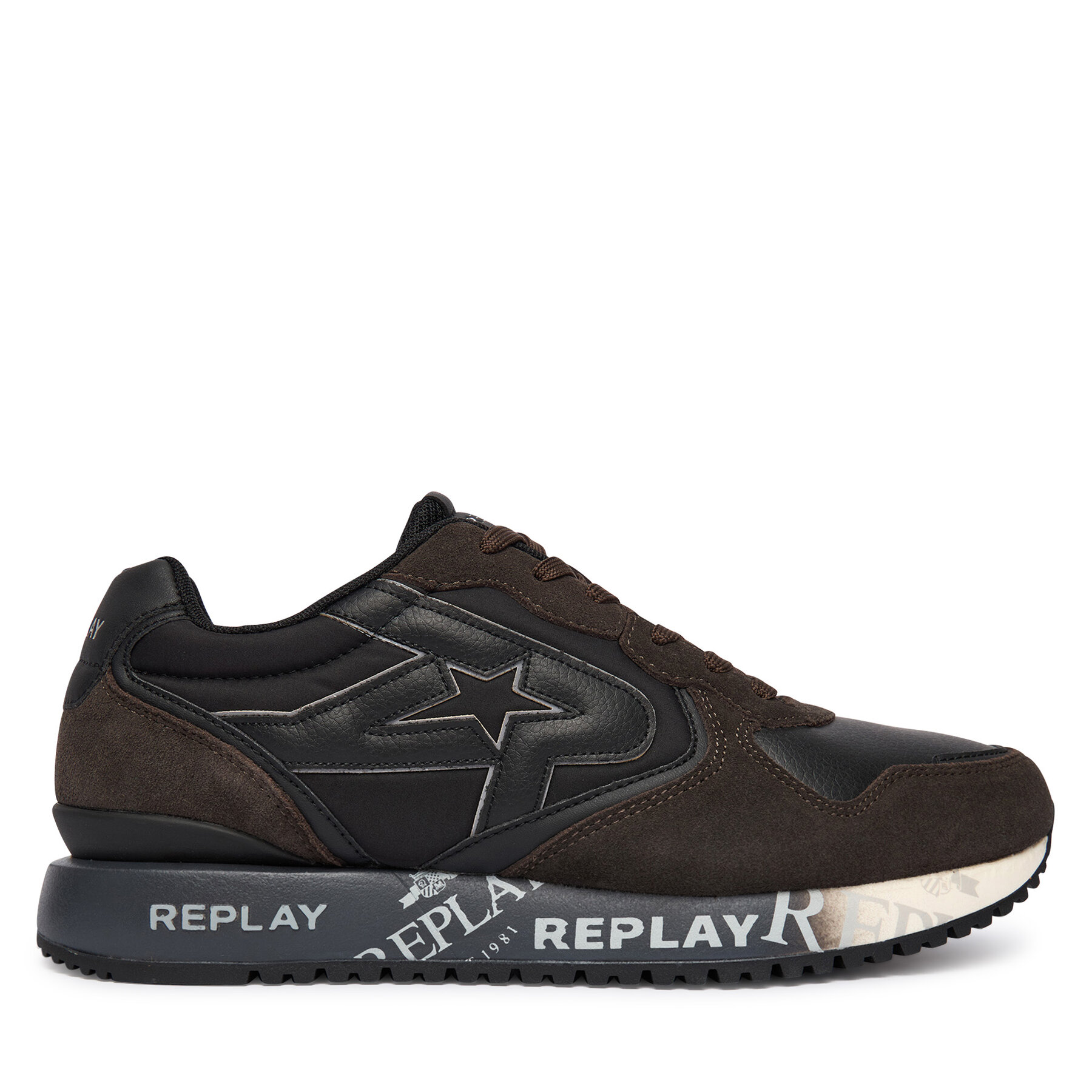 Sneakers REPLAY GMS9I .000.C0008L Marrone