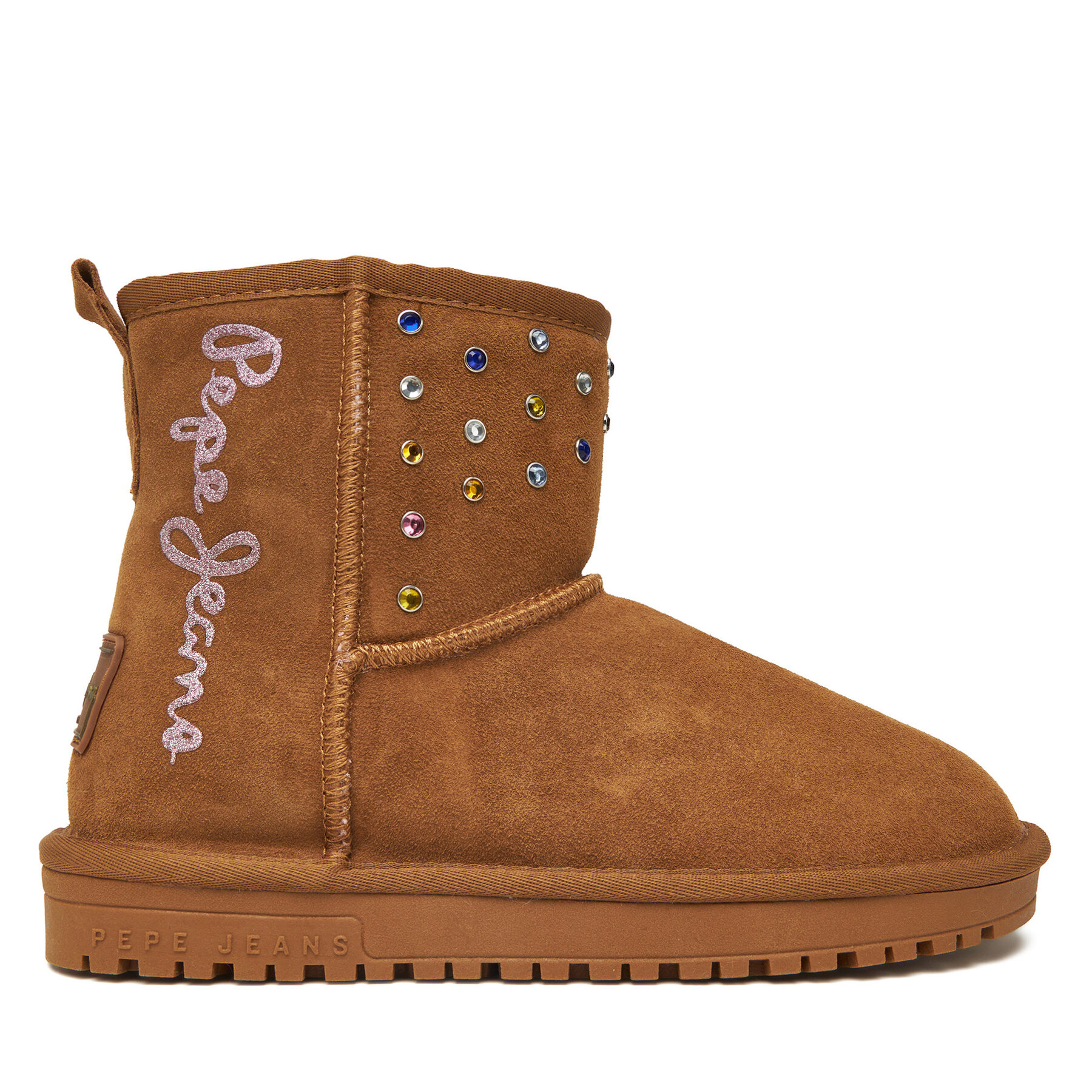 Μπότες Χιονιού Pepe Jeans Diss Studs G PGS500006 Καφέ