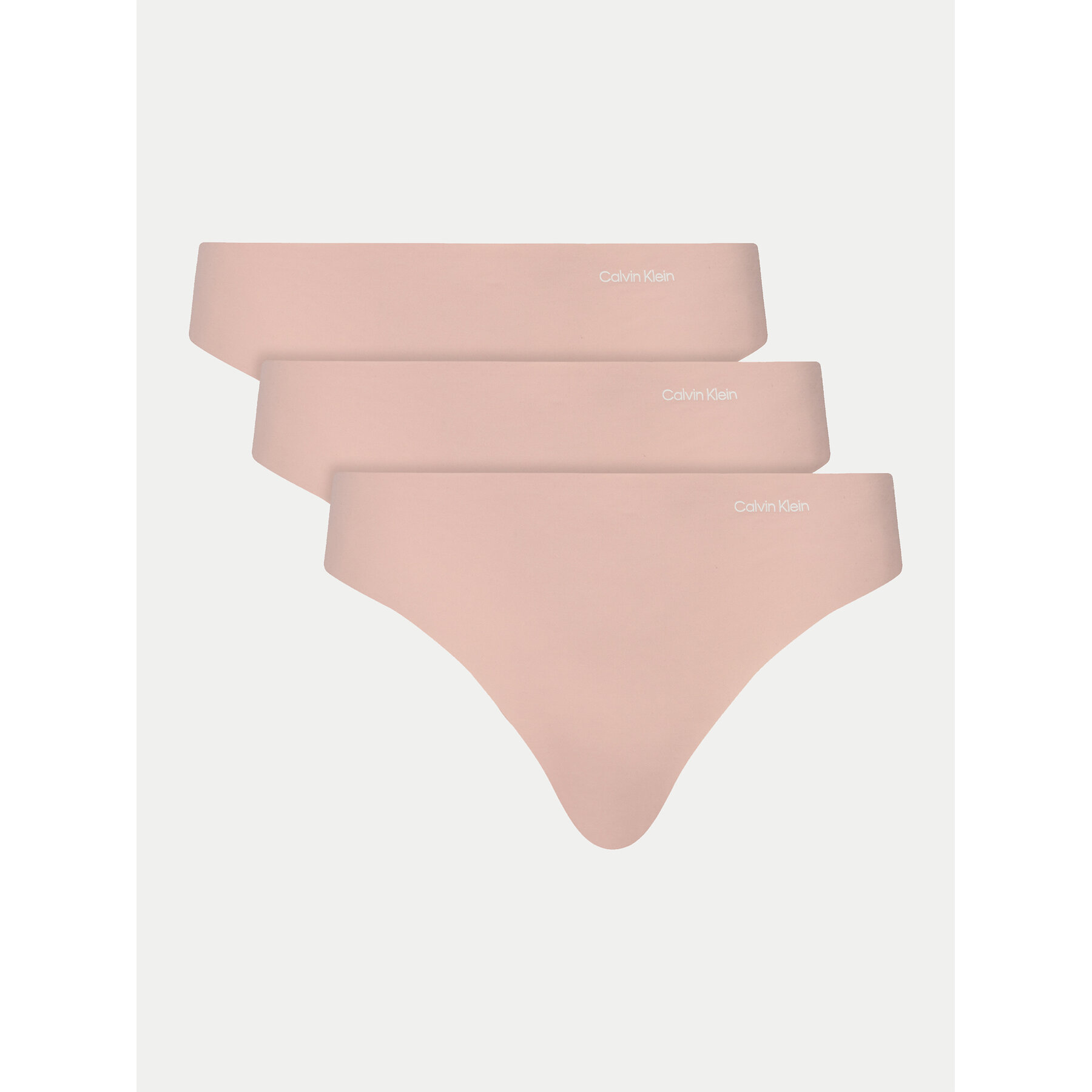 Calvin Klein Underwear Calvin Klein Underwear Σετ 3 τεμάχια στρίνγκ 000QD3558E Ροζ