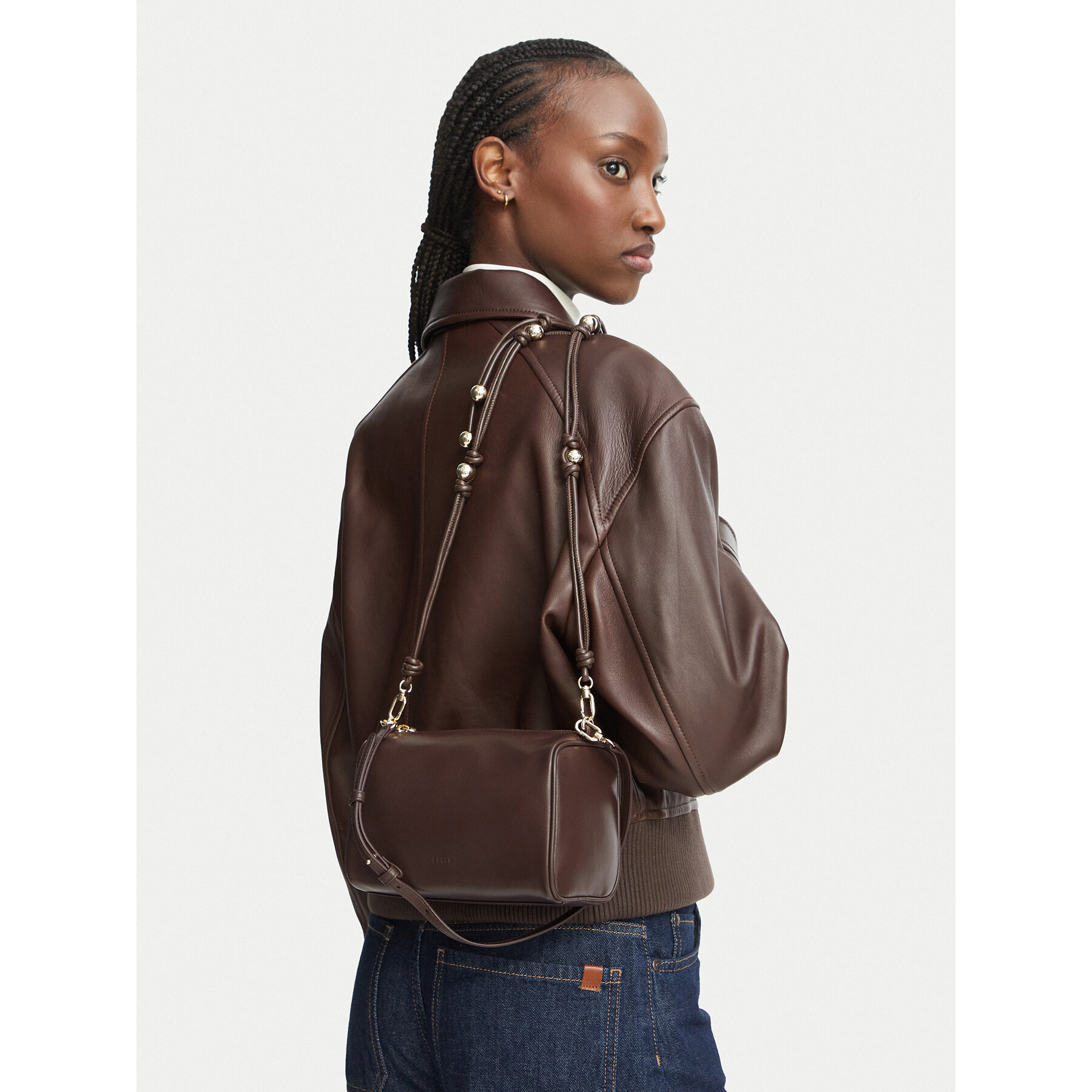 Geantă Furla Talia Mini WE00922 BX2269 2460S Maro