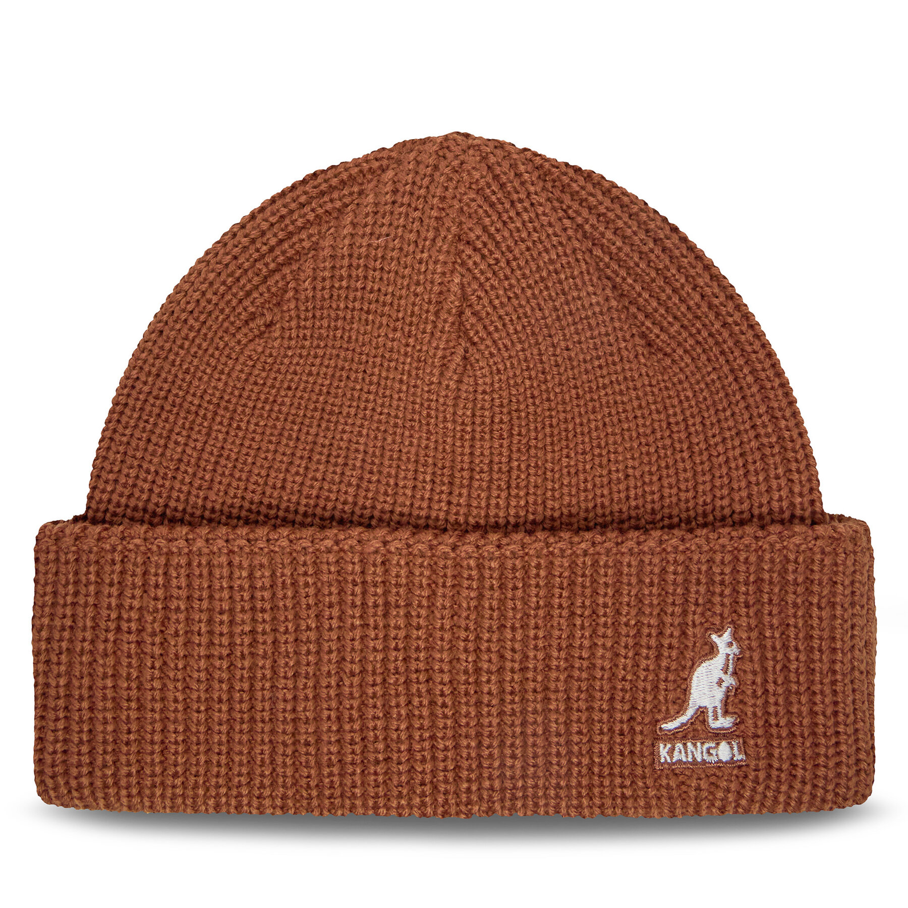 Шапка Kangol Cardinal 2 Way Beanie K3454 Кафяв