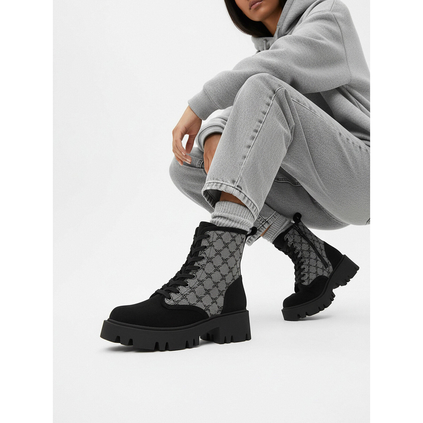 Μποτίνια Nine West CEO-MALAK-01 Γκρι