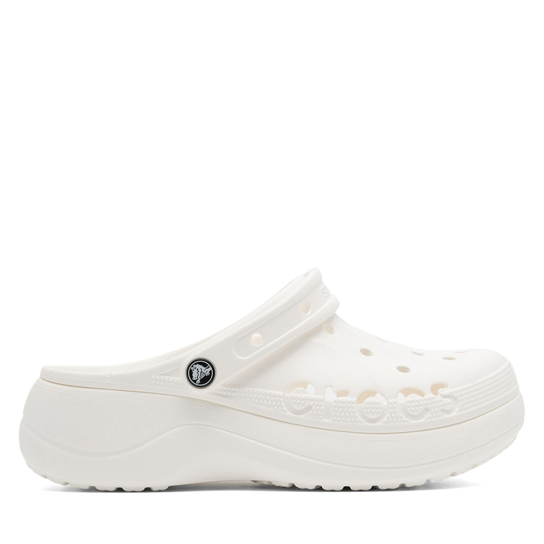 Dámske Šľapky Crocs, Rozmer: 36_37, Écru, BAYA PLATFORM CLOG 208186-100