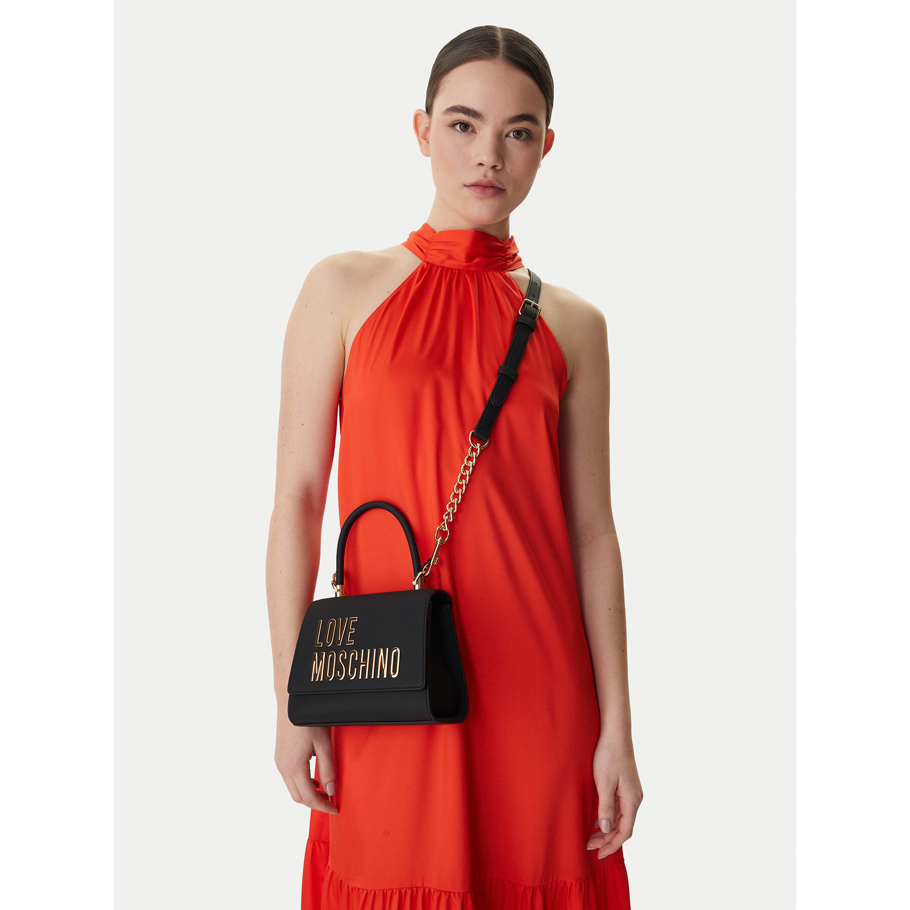 Damska LOVE MOSCHINO Torebka Czarny JC4024PP1OKD0000