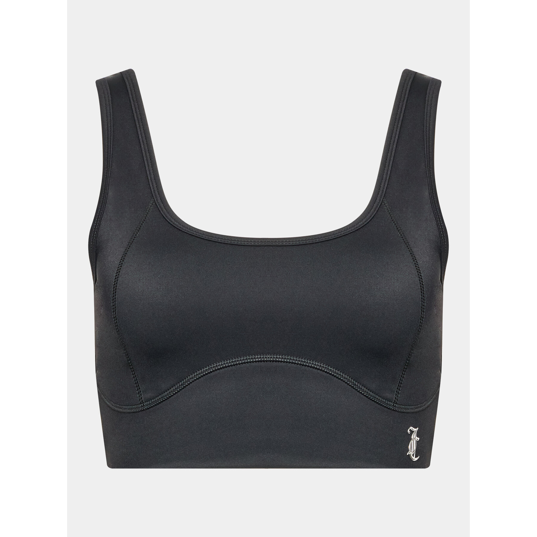 Juicy Couture Melltartó felső Lazlo JCSN222001 Fekete