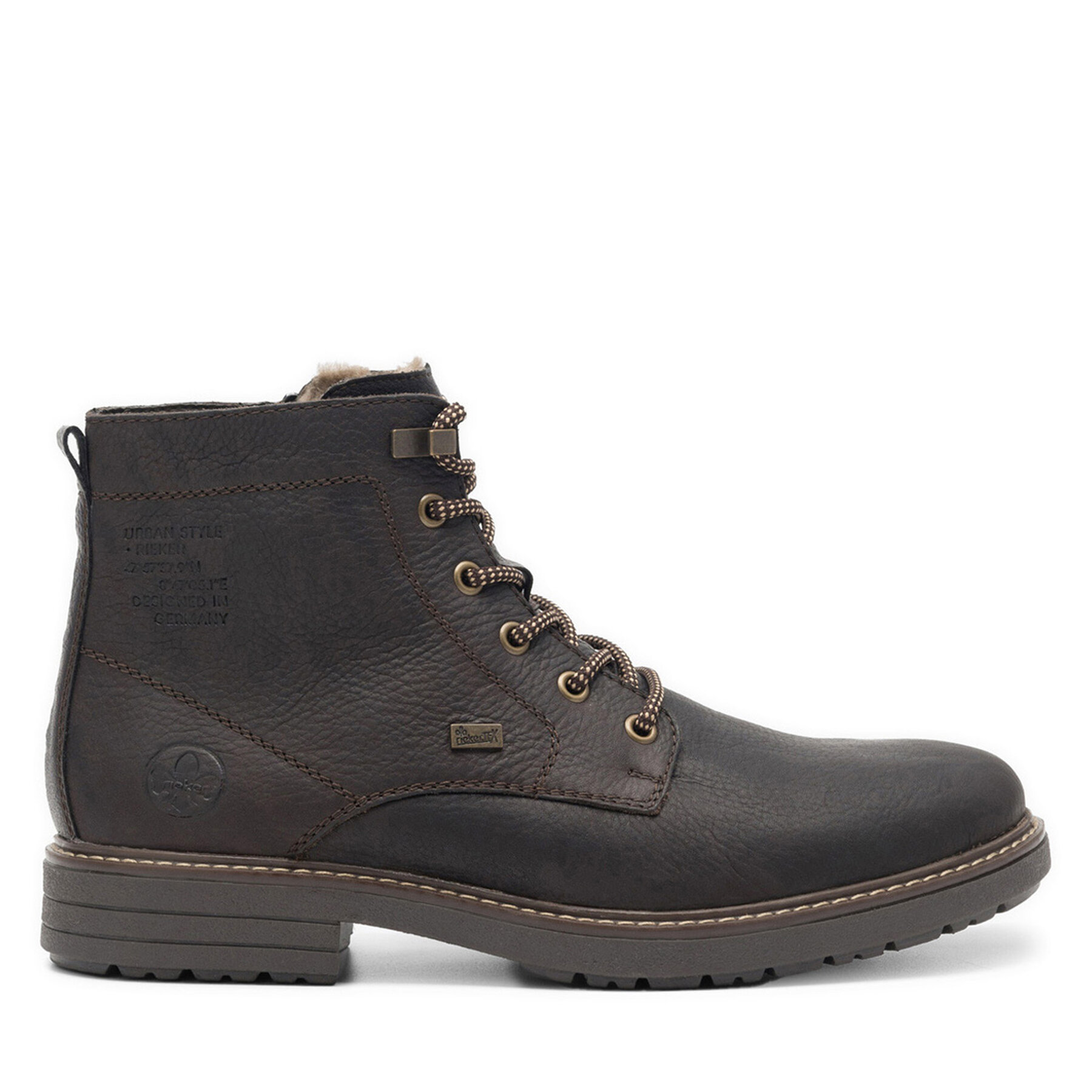 Bakancs Rieker 33121-25 Barna