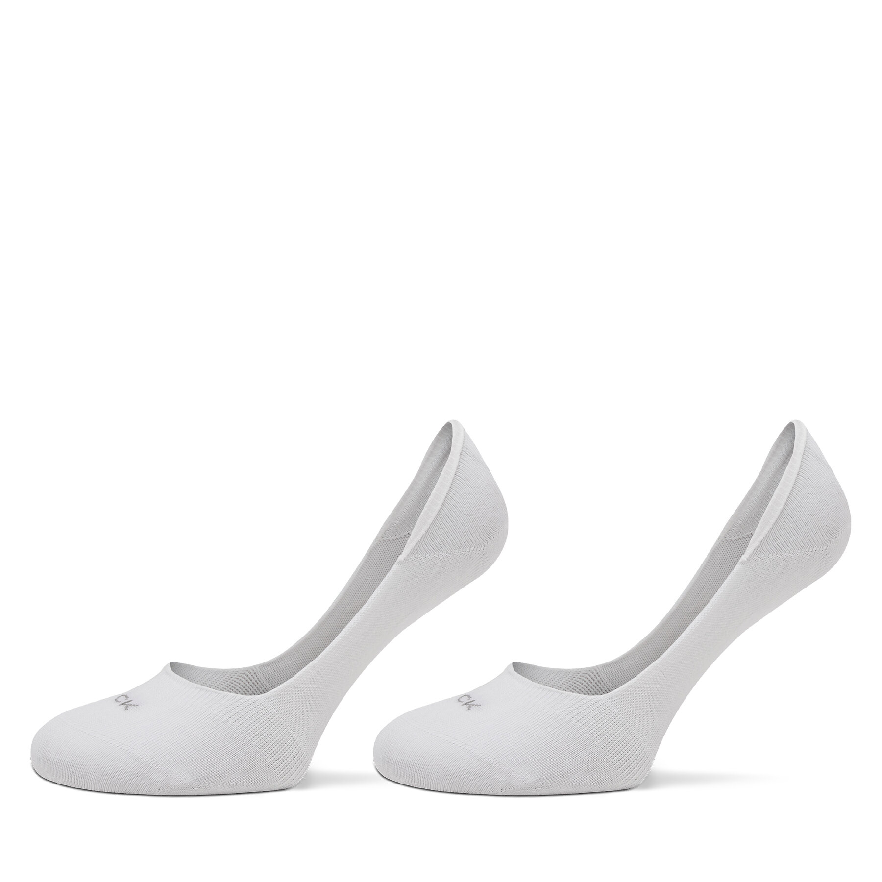 Calvin Klein Σετ 2 ζευγάρια κάλτσες σοσόνια γυναικεία Calvin Klein 701218767 Λευκό