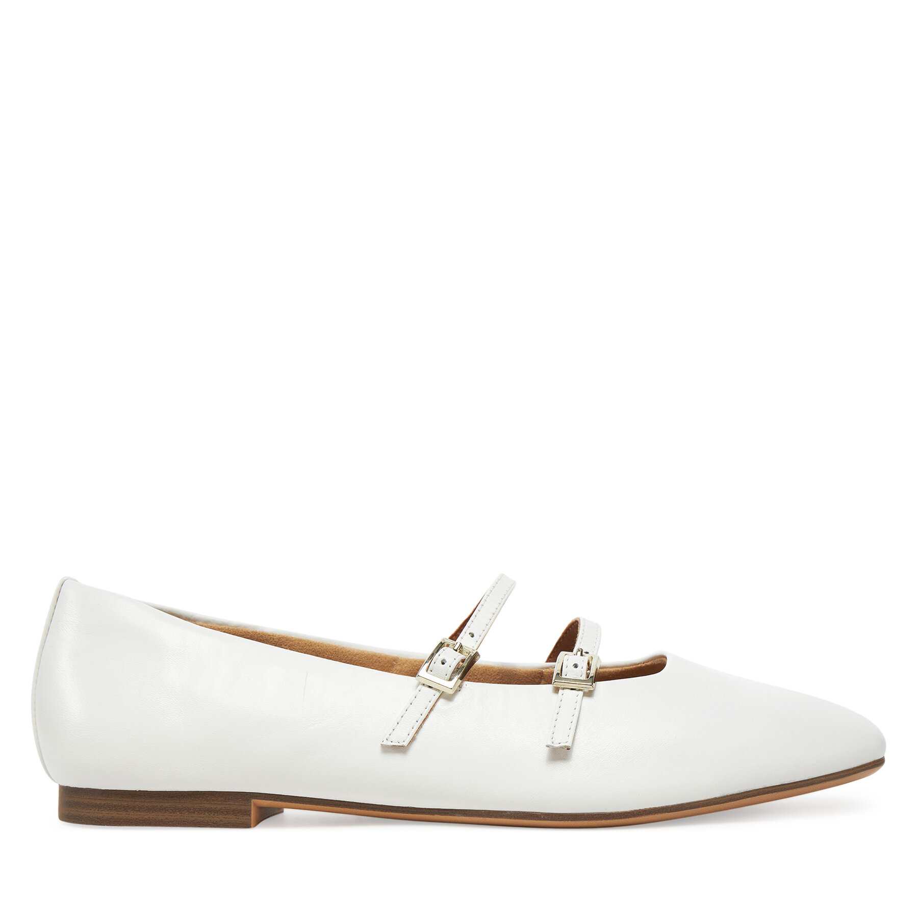 Damskie Baleriny Tamaris, Rozmiar 40 Biały 1-22142-44