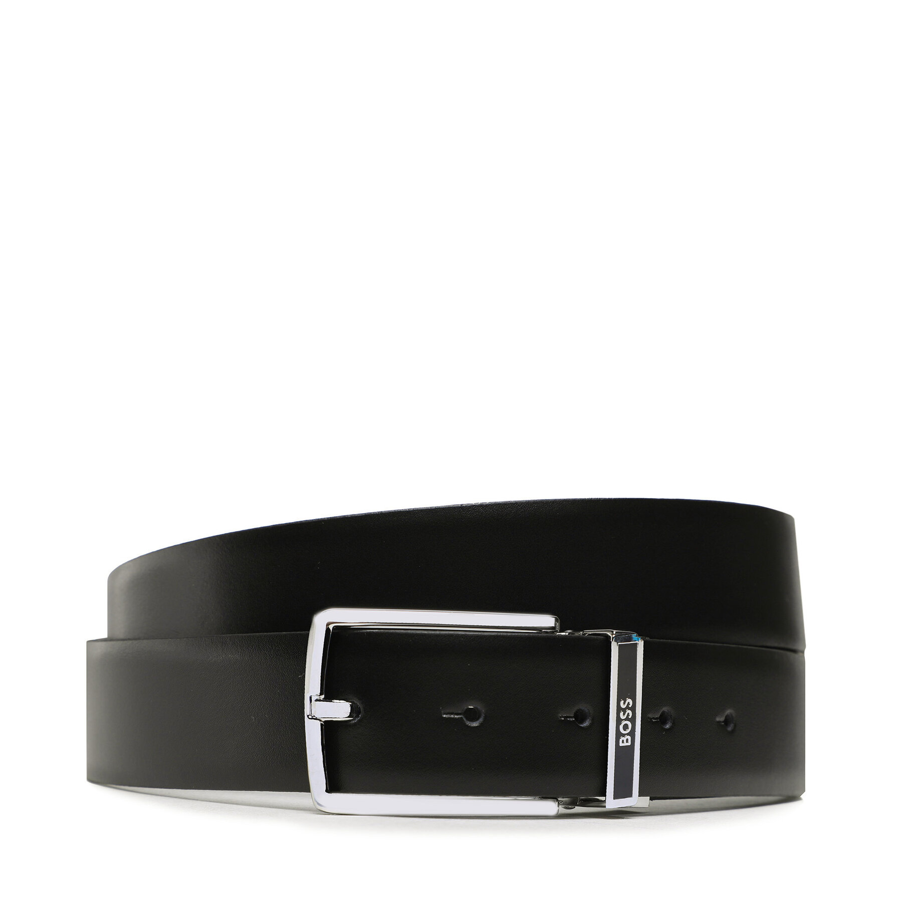 

Чоловічий ремінь Boss 50496707 Black 001, Чорний