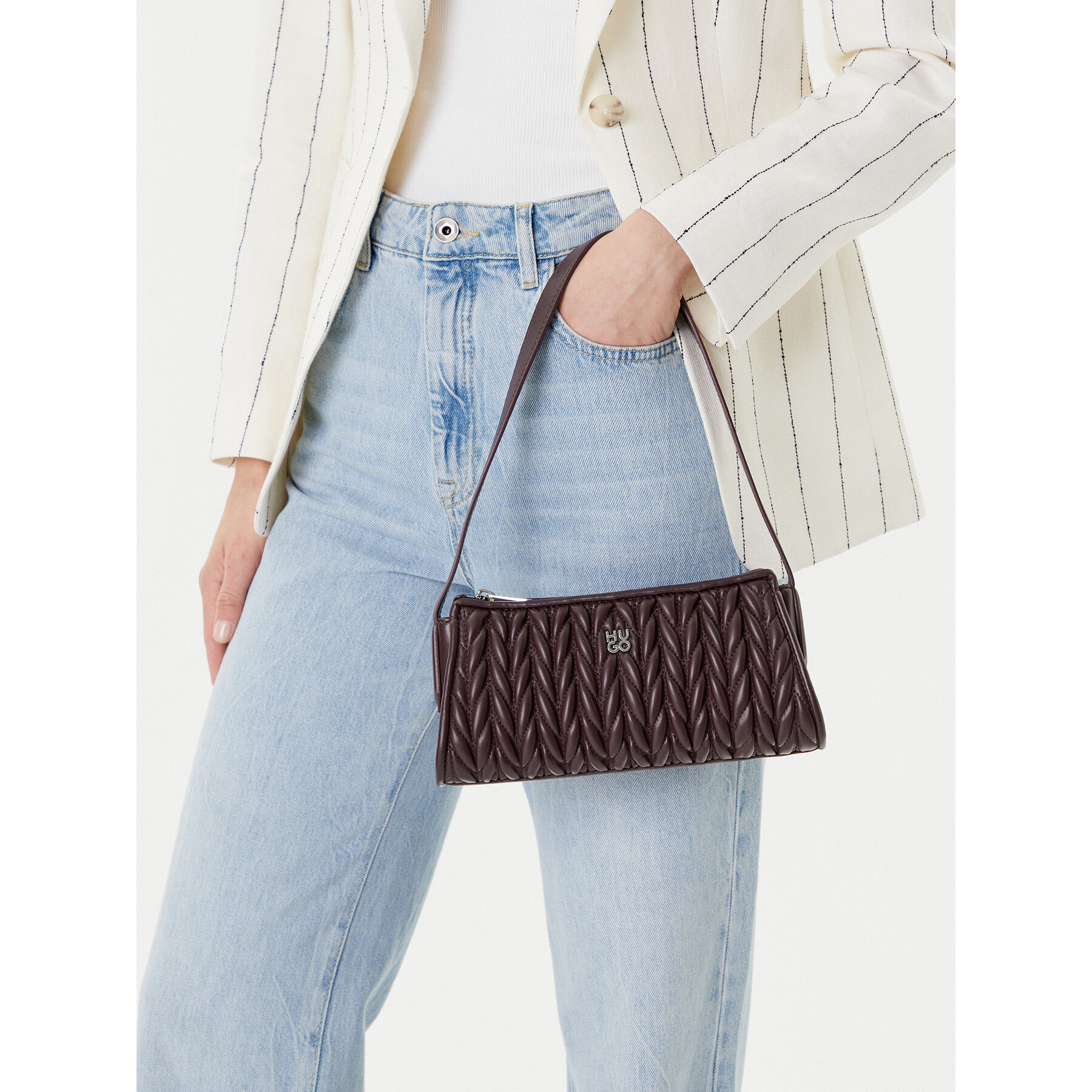 Τσάντα HUGO 50547833 Καφέ