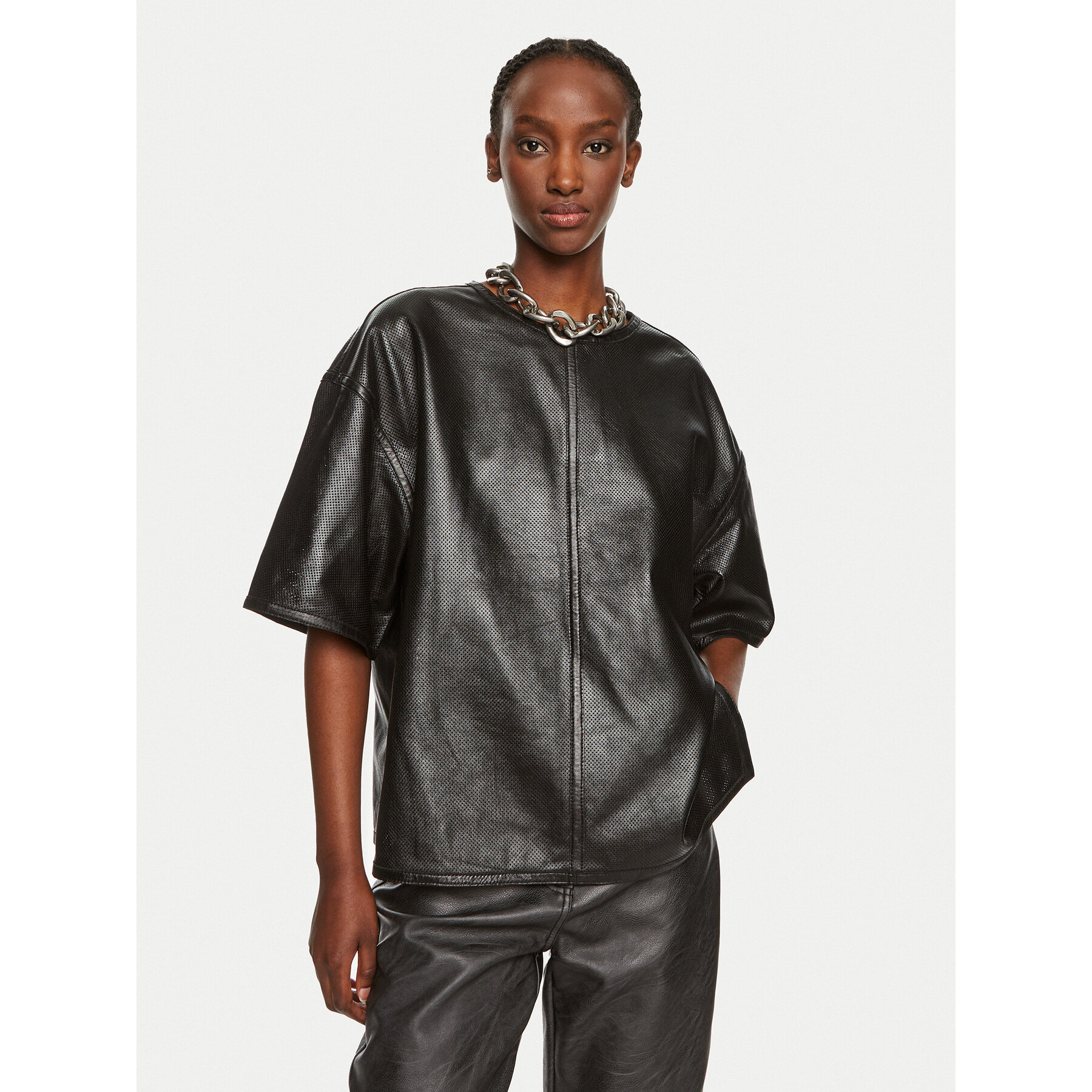 DAY BIRGER ÉT MIKKELSEN Bluse Avril DAY65243200 Schwarz Relaxed Fit