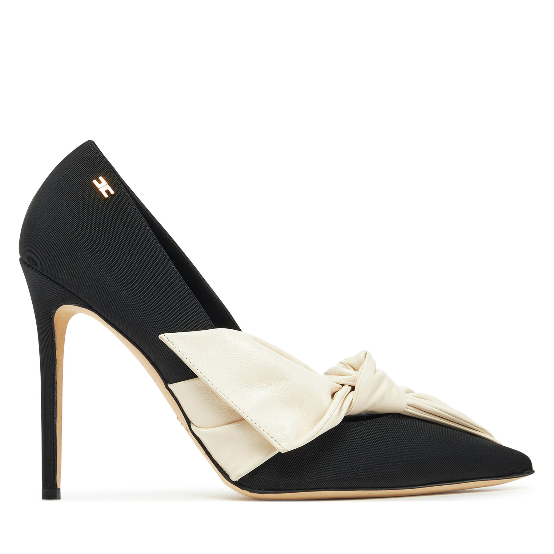 Pantofi cu toc subțire Elisabetta Franchi SA-12L-51E2-V520 Negru