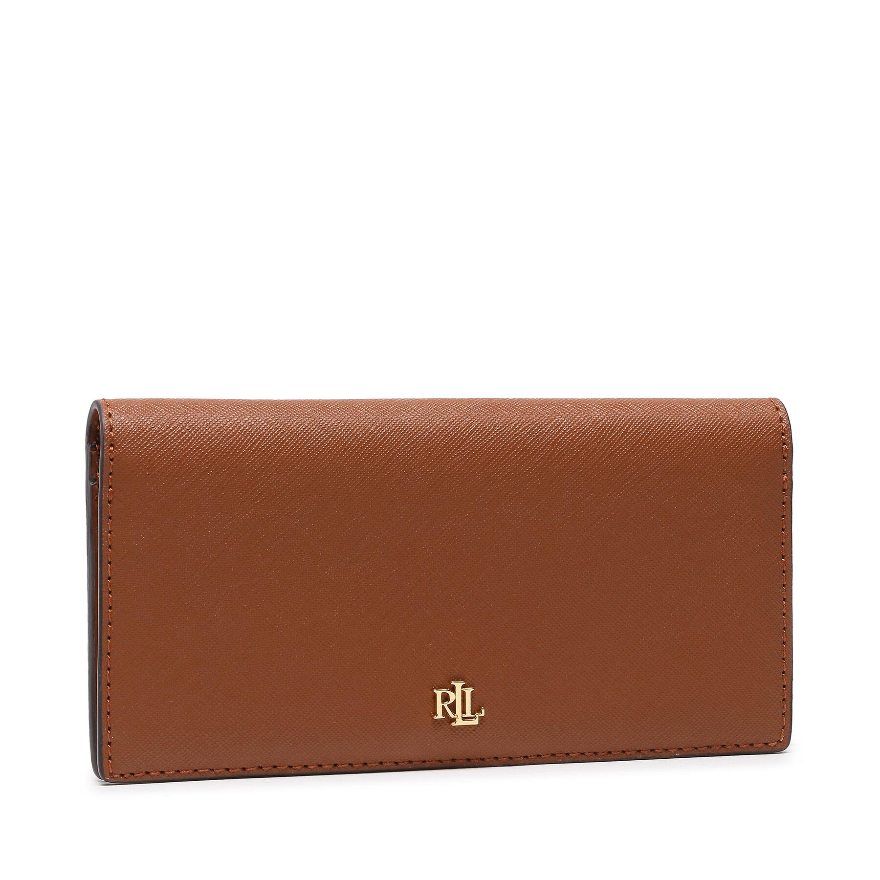 Портфейл LAUREN RALPH LAUREN Slim Wallet 432802917010 Кафяв