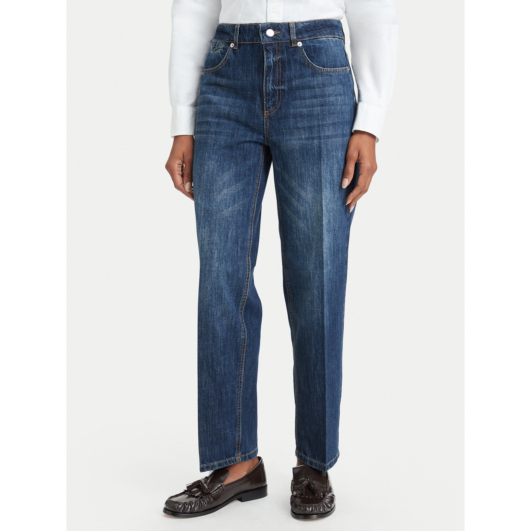 MAX&Co. Jeans Panetto 2626186031200 Dunkelblau Slim Fit