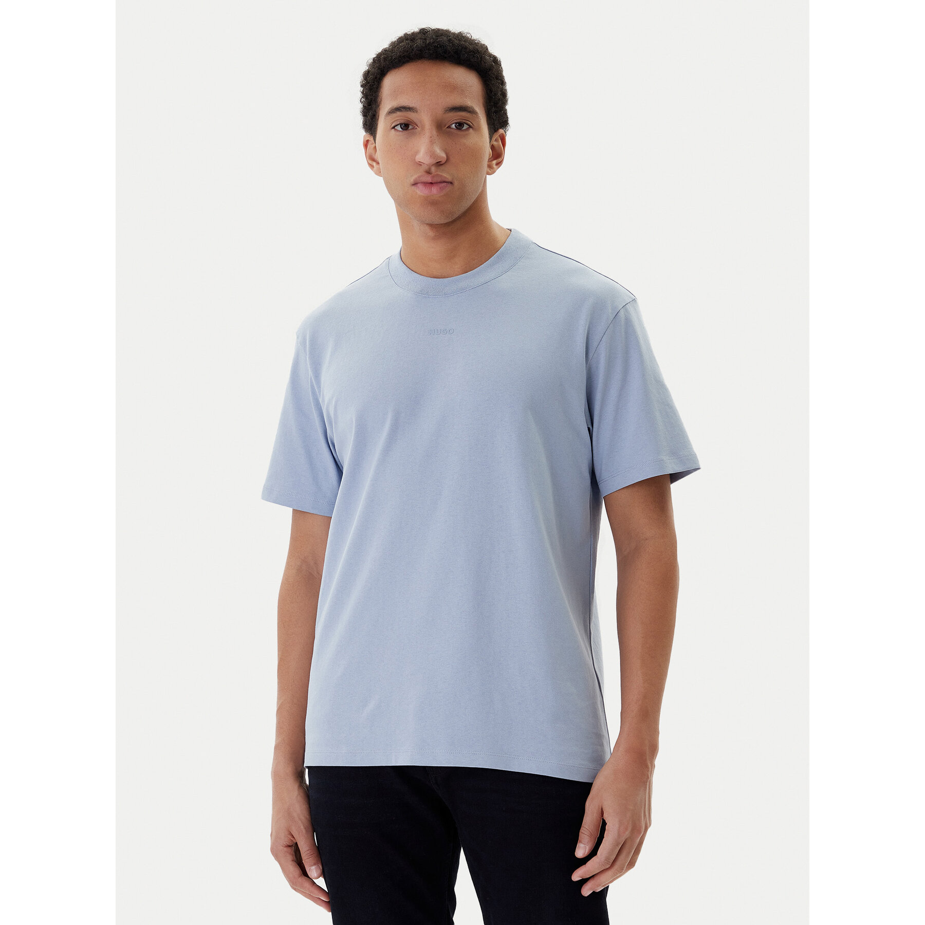 HUGO T-Shirt Dapolino 50488330 Violett Relaxed Fit
