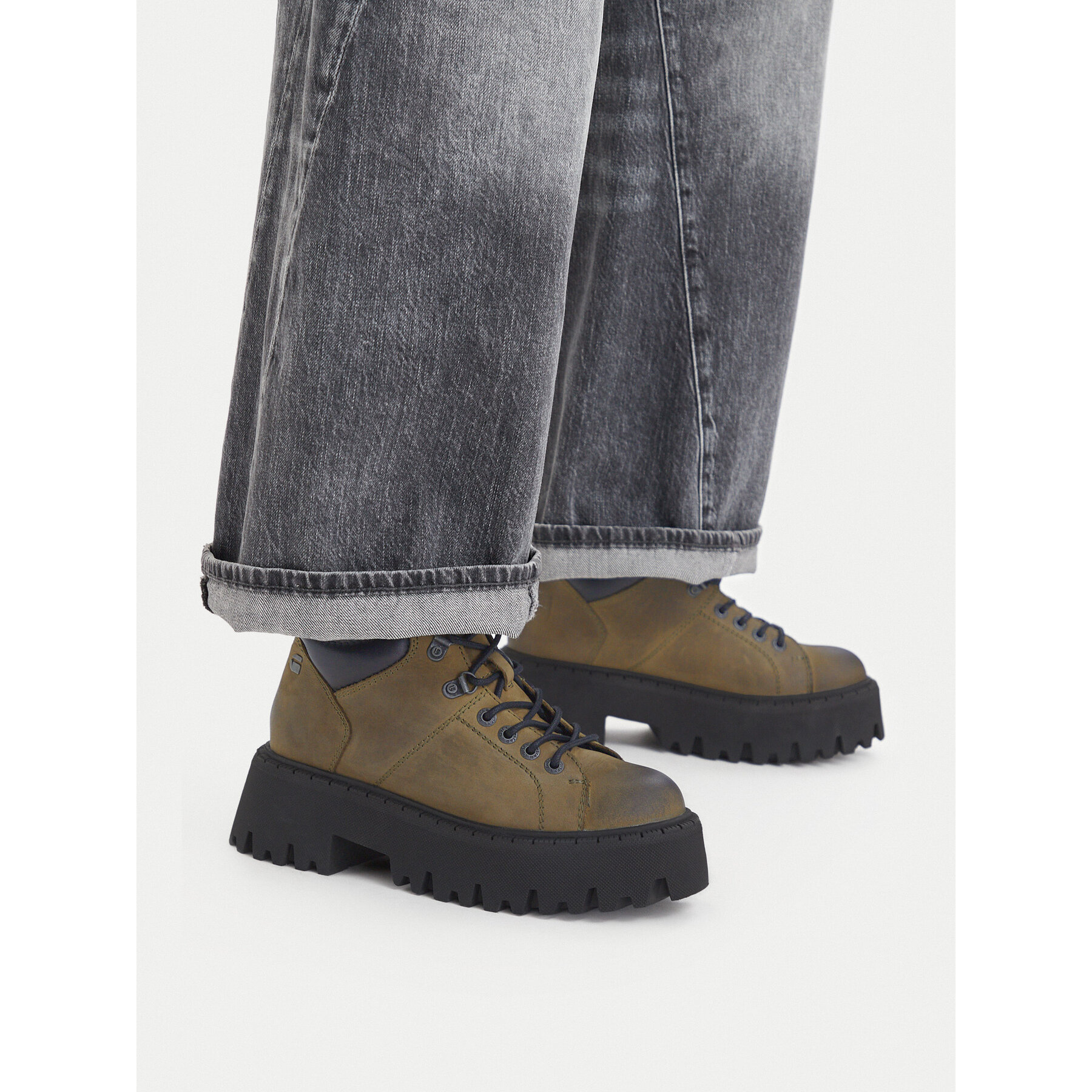Туристически oбувки G-Star Raw CEO-WI34-MANYA-06 Каки