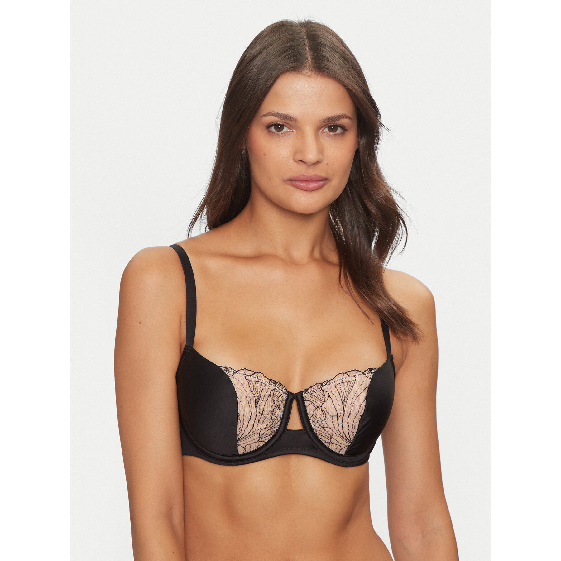 Chantelle Reggiseno con ferretto Tattoo Love C22DN7 Nero
