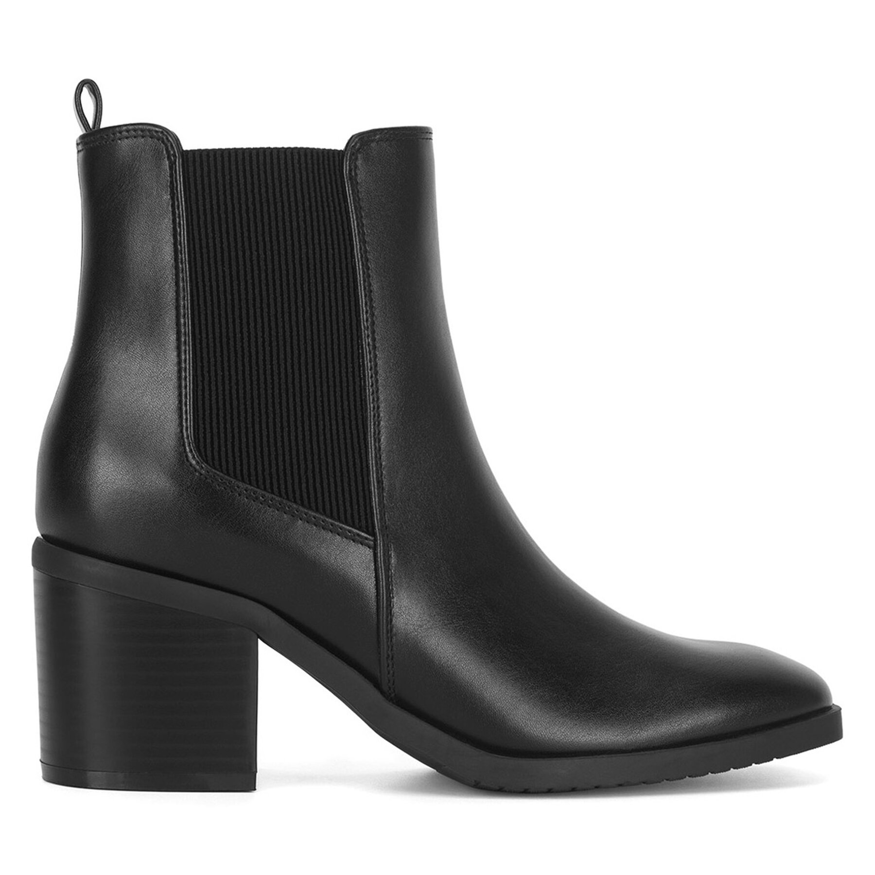 Členková obuv s elastickým prvkom Clara Barson LS5589-06 Čierna
