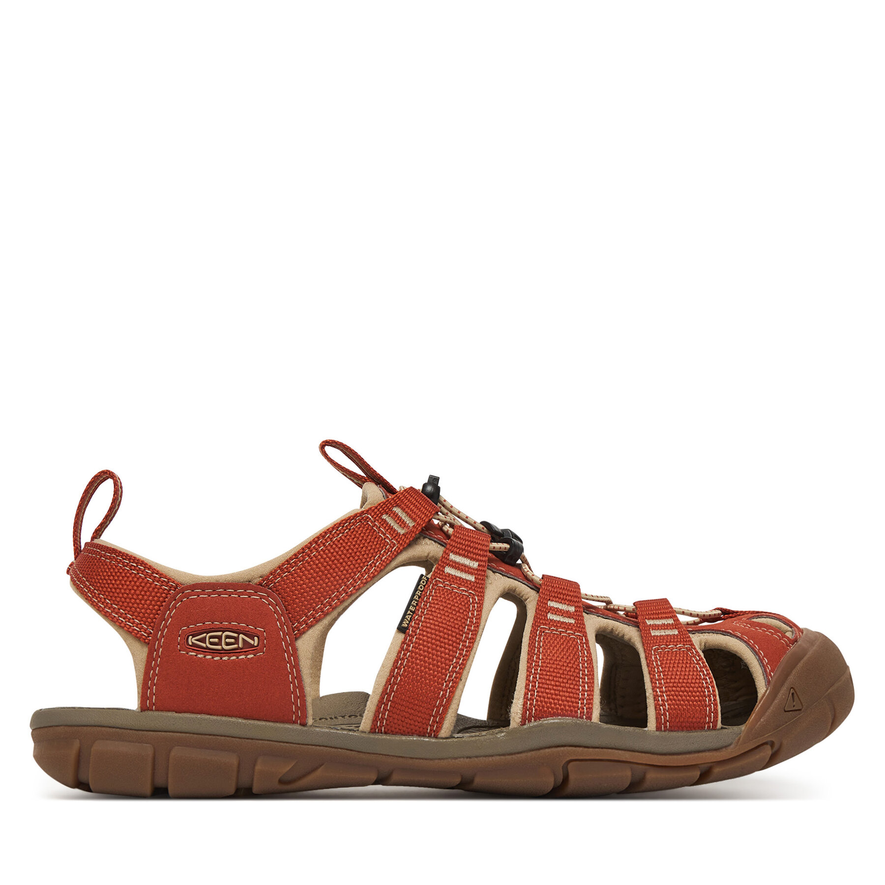 Sandale Keen CLEARWATER CNX BURNT BRICK/SAFAR 1032516 Maro