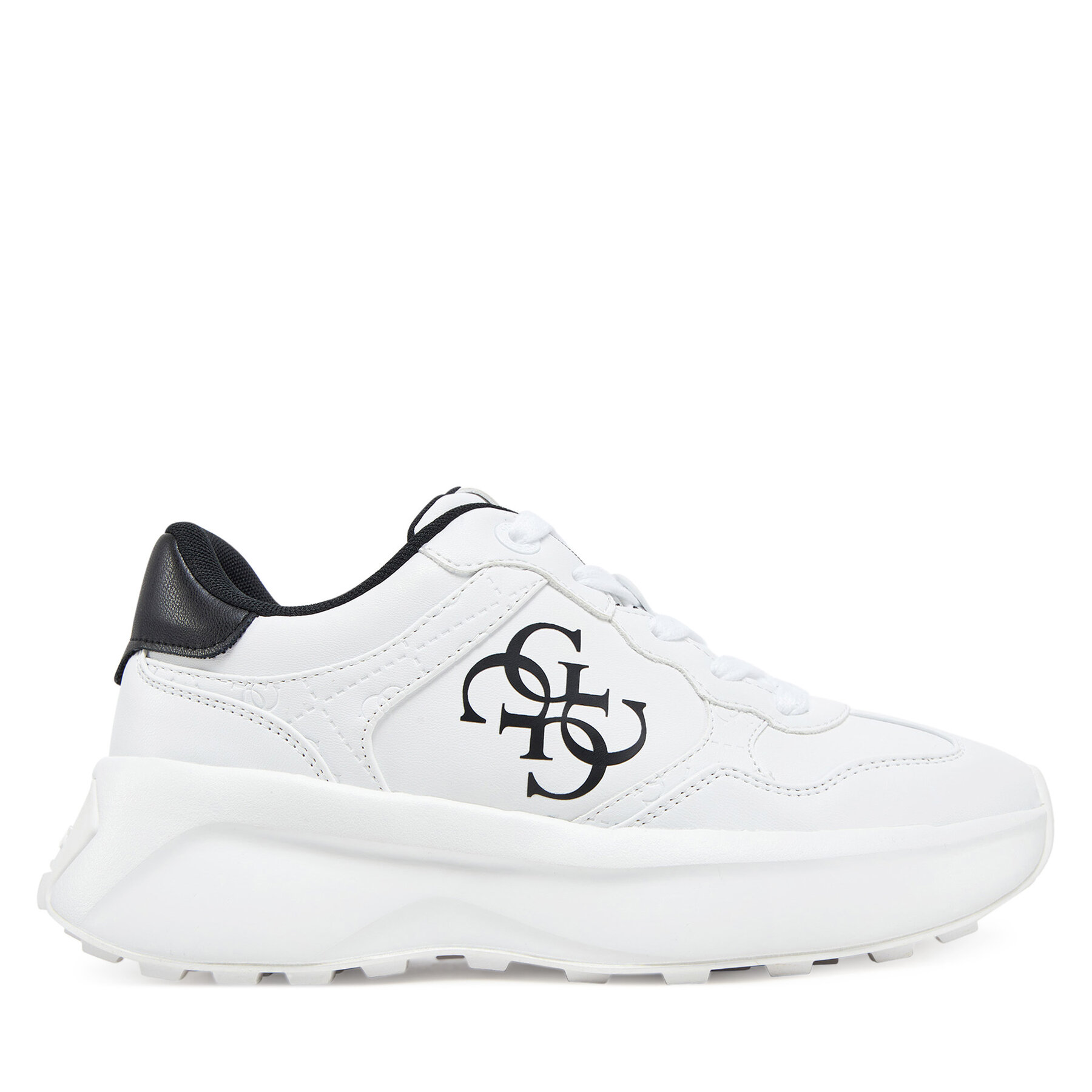 Sneakersy Guess FLPLUC ELE12 Biela