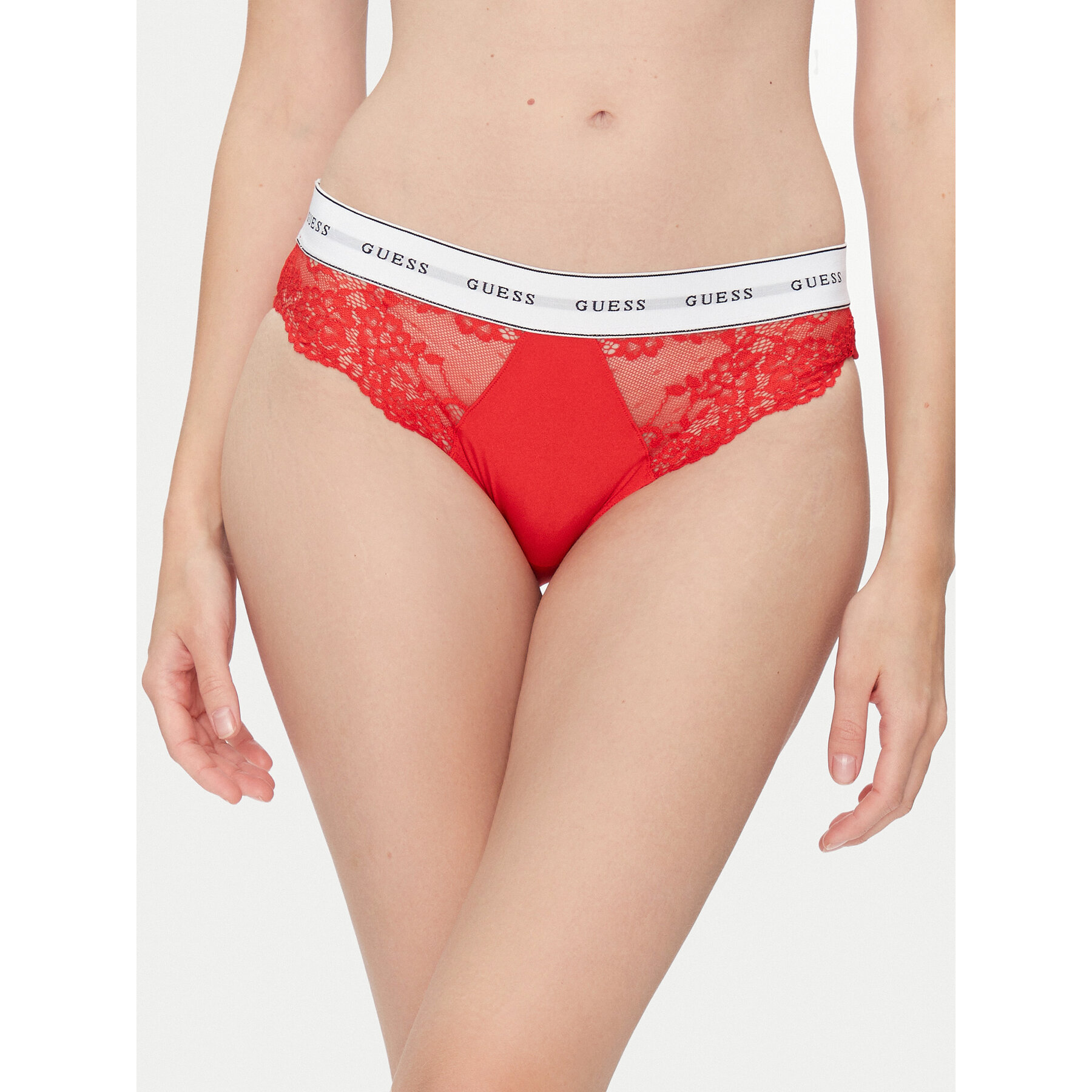 Guess Klassischer Damenslip O2BE08 KBBT0 Rot