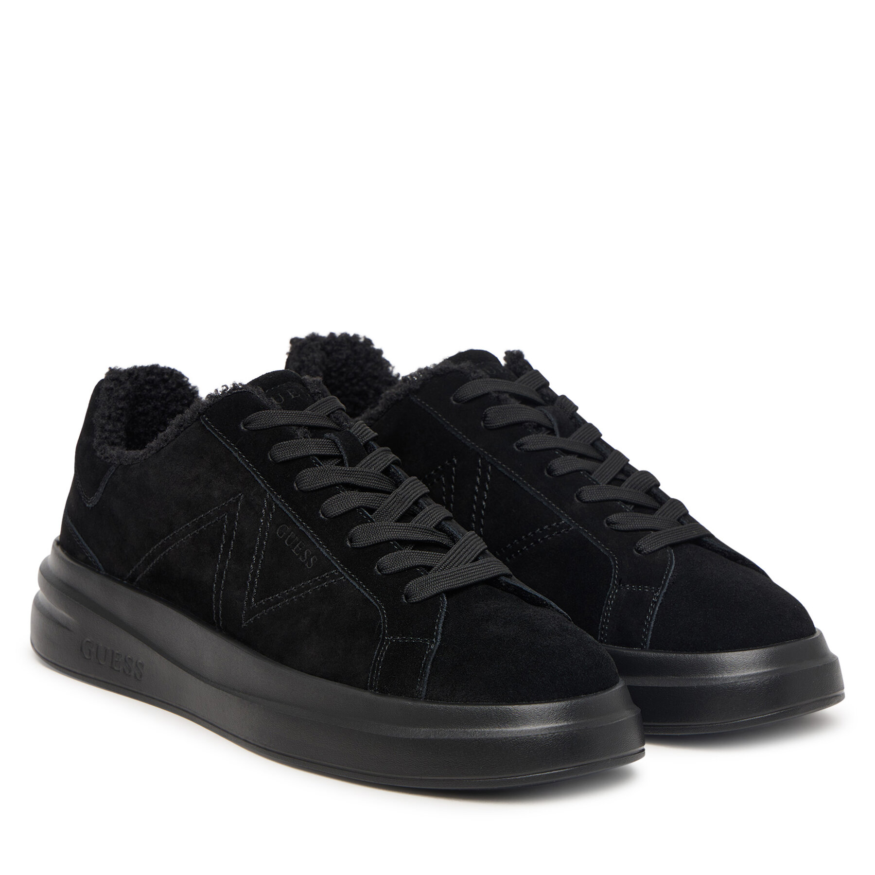 Сникърси Guess FMFEAL LEM12 Черен