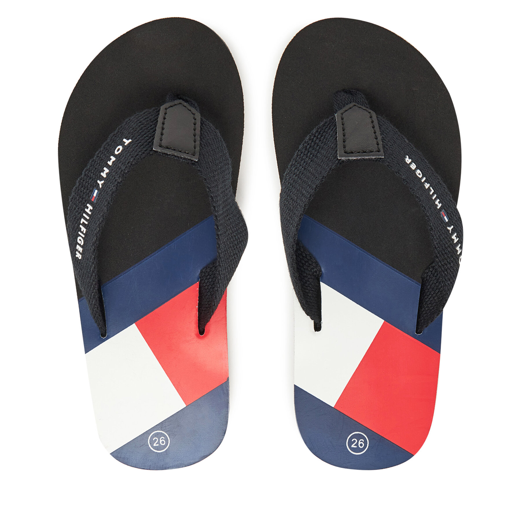 Flip flop Tommy Hilfiger T3X8-33908-0058 M Negru