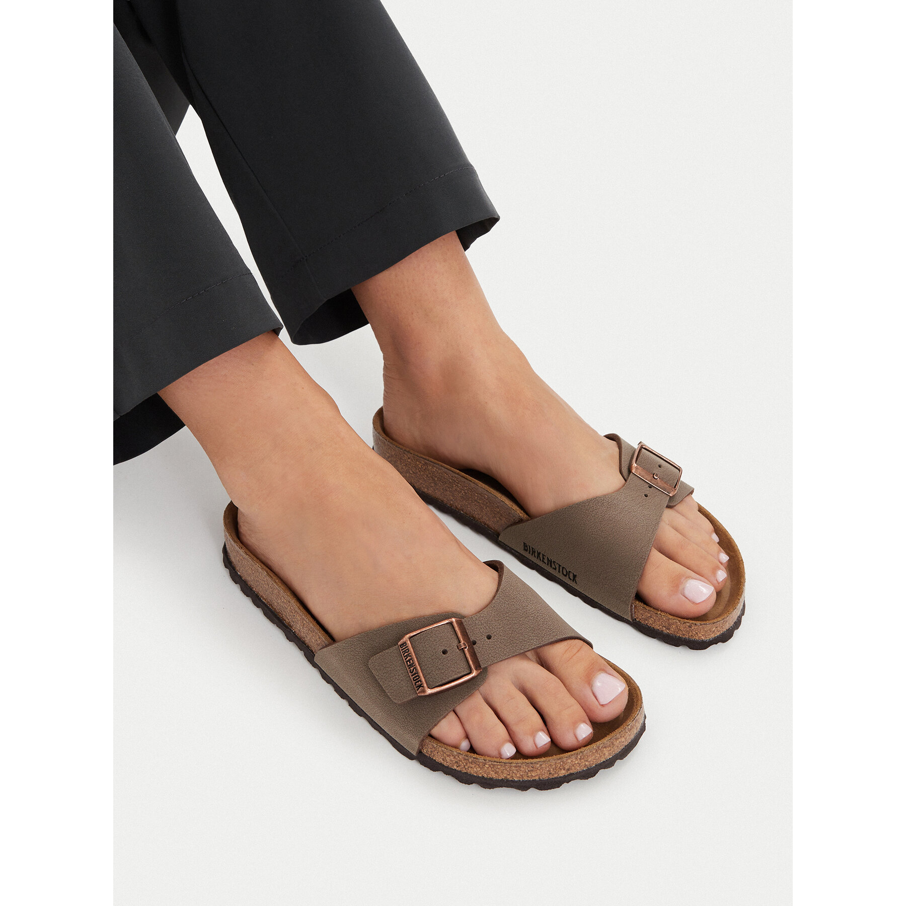 Šľapky Birkenstock Madrid 0040093 Hnedá