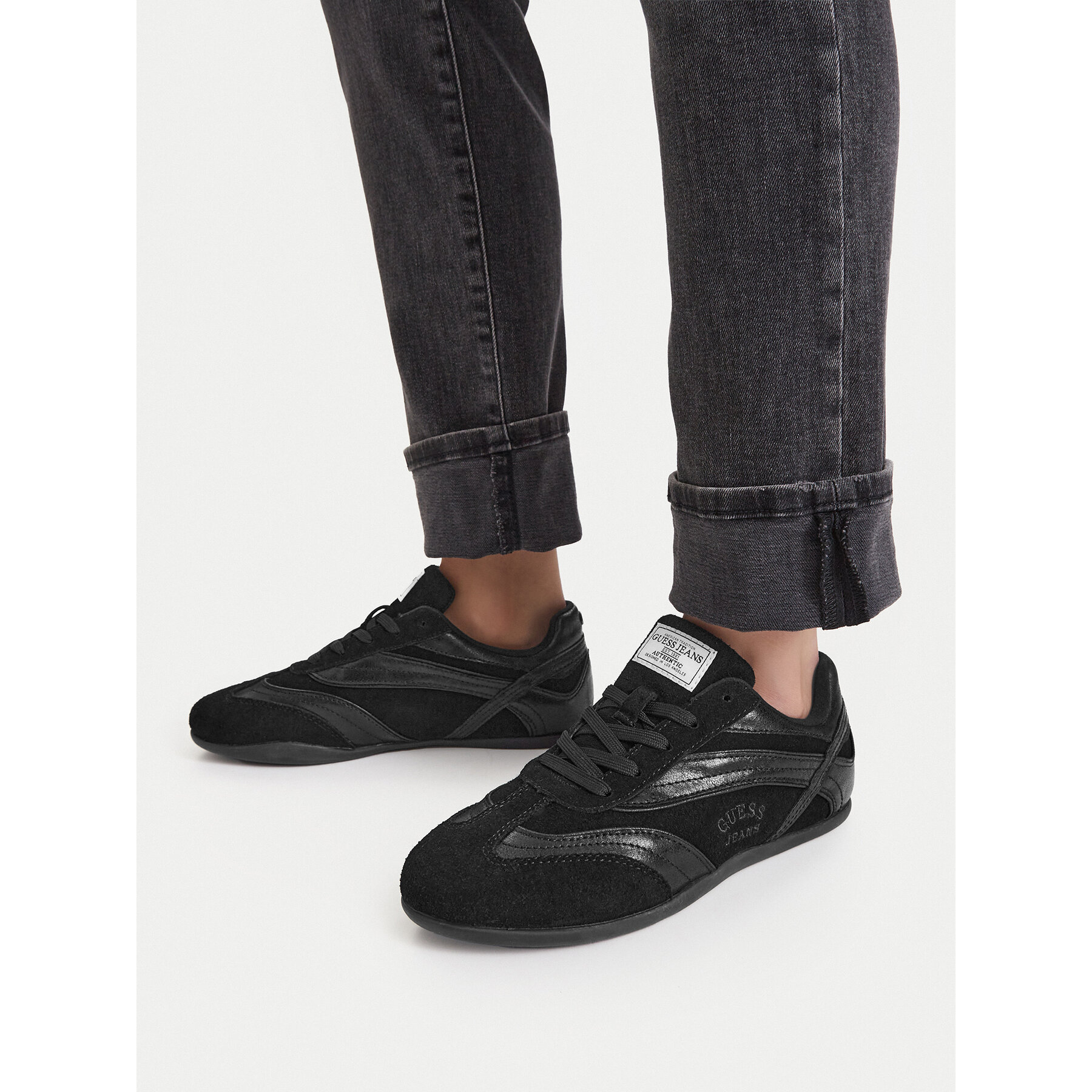 Sneakers Guess Jeans EO-GSJ117 Negru