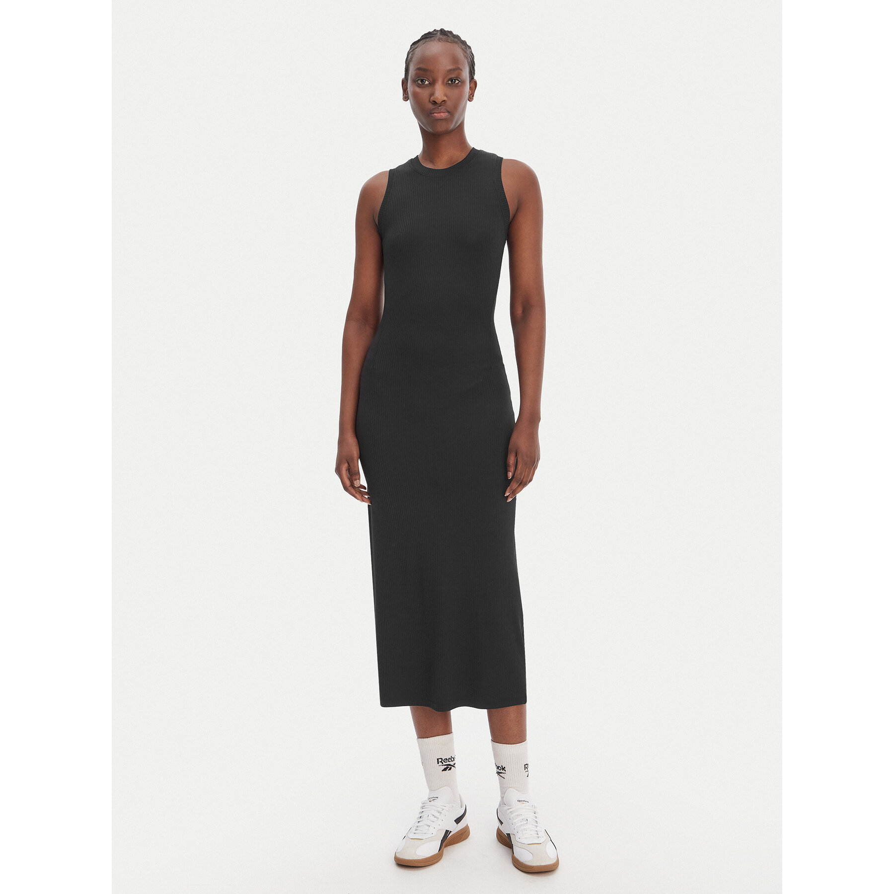 Reebok Φόρεμα καθημερινό Reebok x Ewa Chodakowska RK25617CCW Μαύρο Slim Fit
