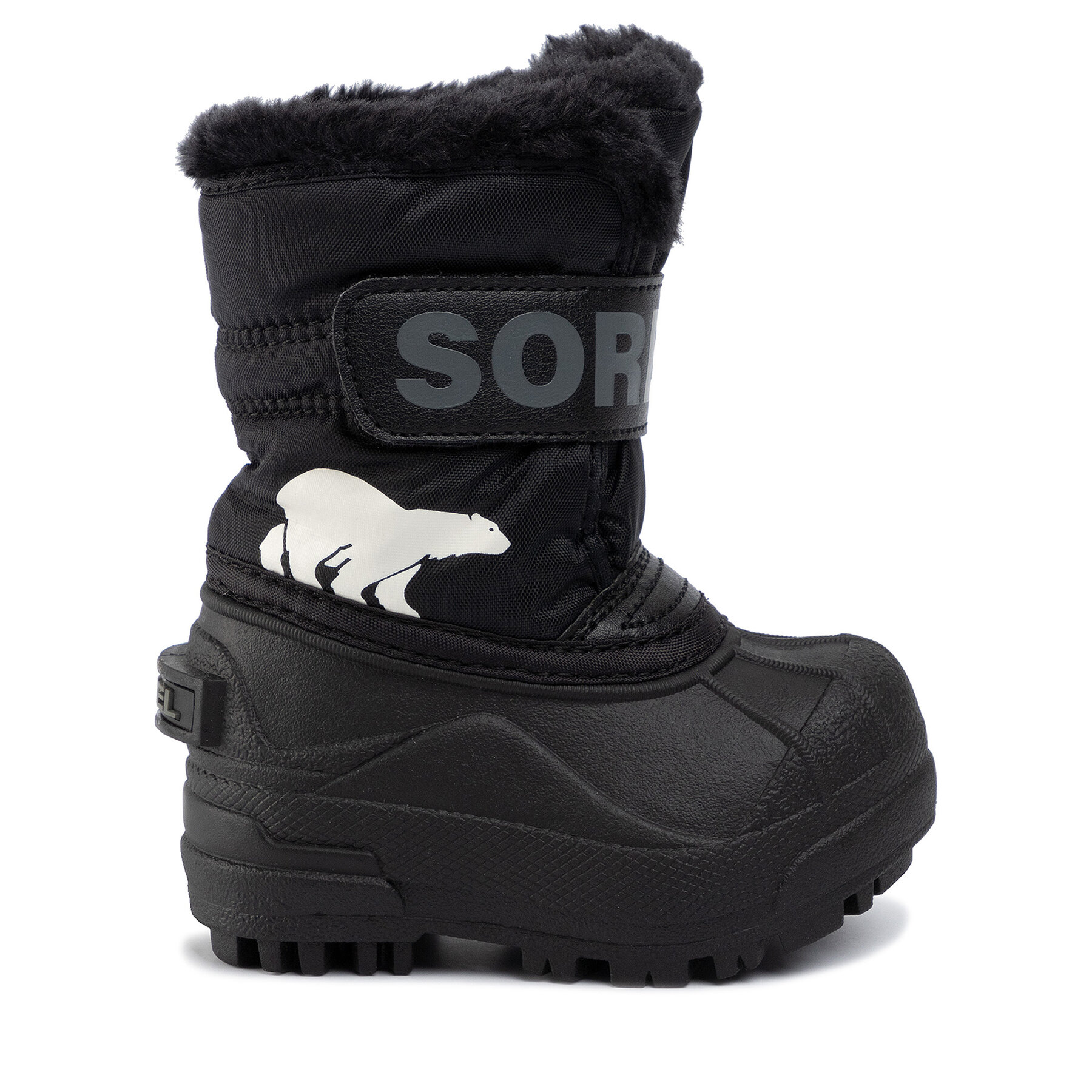 Cizme de zăpadă Sorel Toddler Snow Commander NV1960 Negru