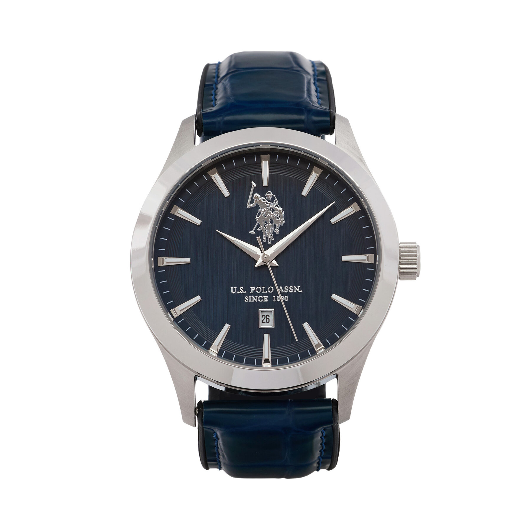 Ročna ura U.S. Polo Assn. Yale USP7371BL Modra