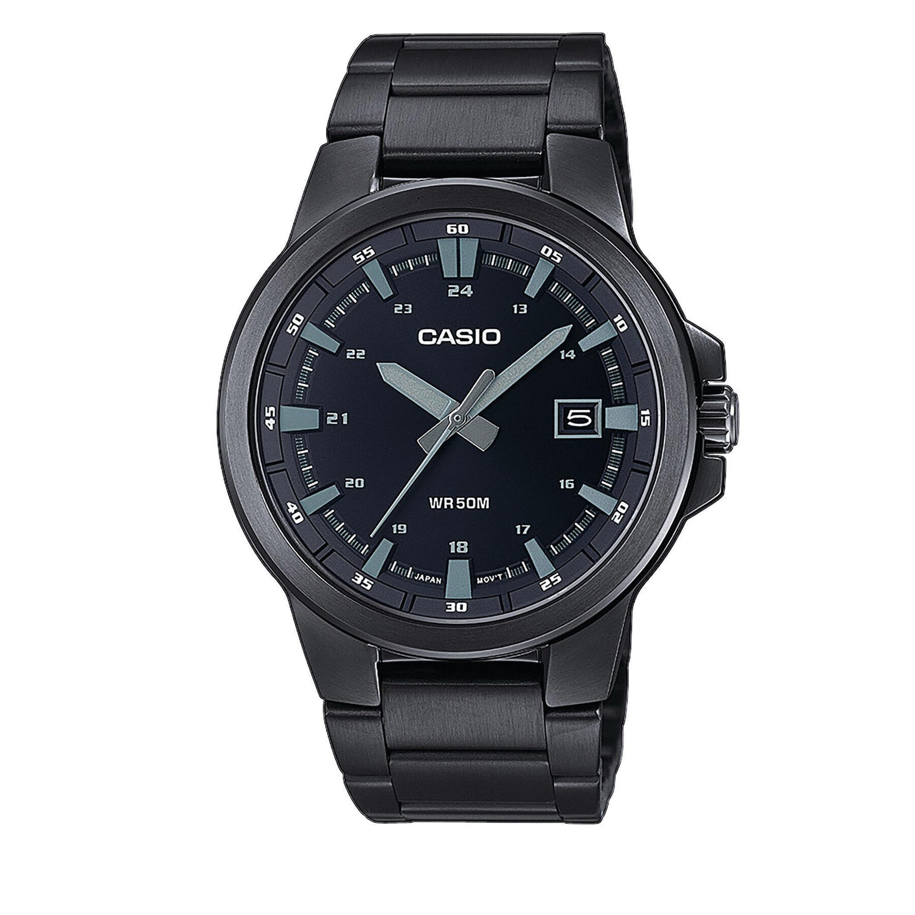 

Годинник Casio MTP-E173B-1AVEF Black/Black, Чорний